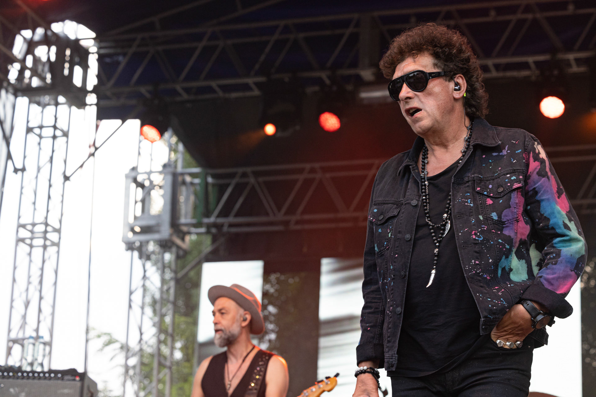 Koncerty Lady Pank w ramach urodzinowej trasy LP40 warszawska Pogresja.Gramy do Woli. Polski Rock, pop, soft rock, polska grupa rockowa z czasów PRL.n/z. Janusz Panasewicz – wokal, Fot. Andrzej kaziq Wasilkiewicz/Reporter