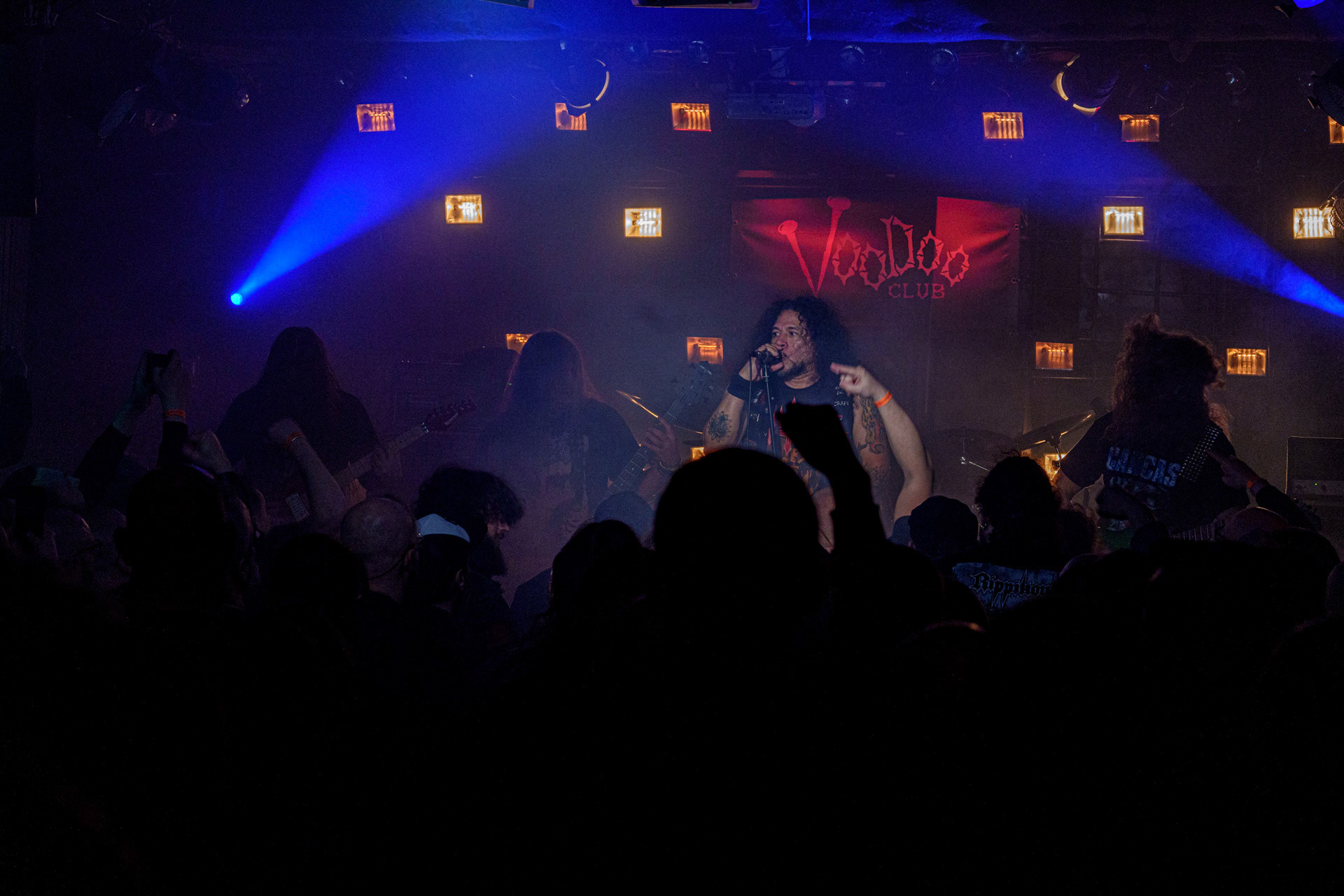 17.03.2023 - MASACRE (death metal, Kolumbia) - Warszawa - VooDoo klub.Left Hand Sounds. fot. Andrzej Wasilkiewicz/kaziq.com