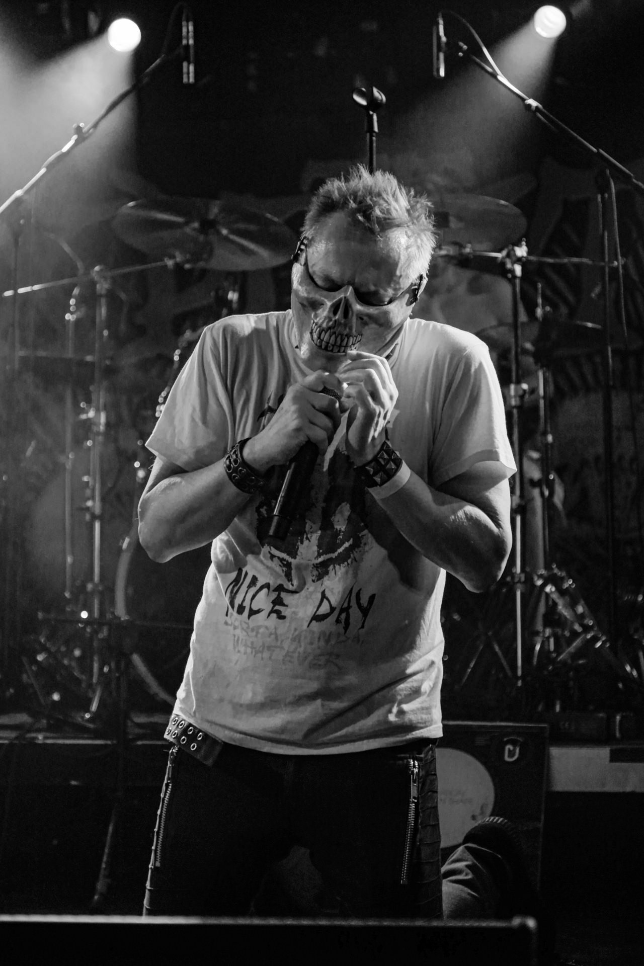 25.08.2022 TZN Xenna - warszawska grupa punkowa z frontmenem Krzysztofem Zygzakiem Chojnackim przed warszawskim koncertem The Exploited.fot. Andrzej Wasilkiewicz/Reporter