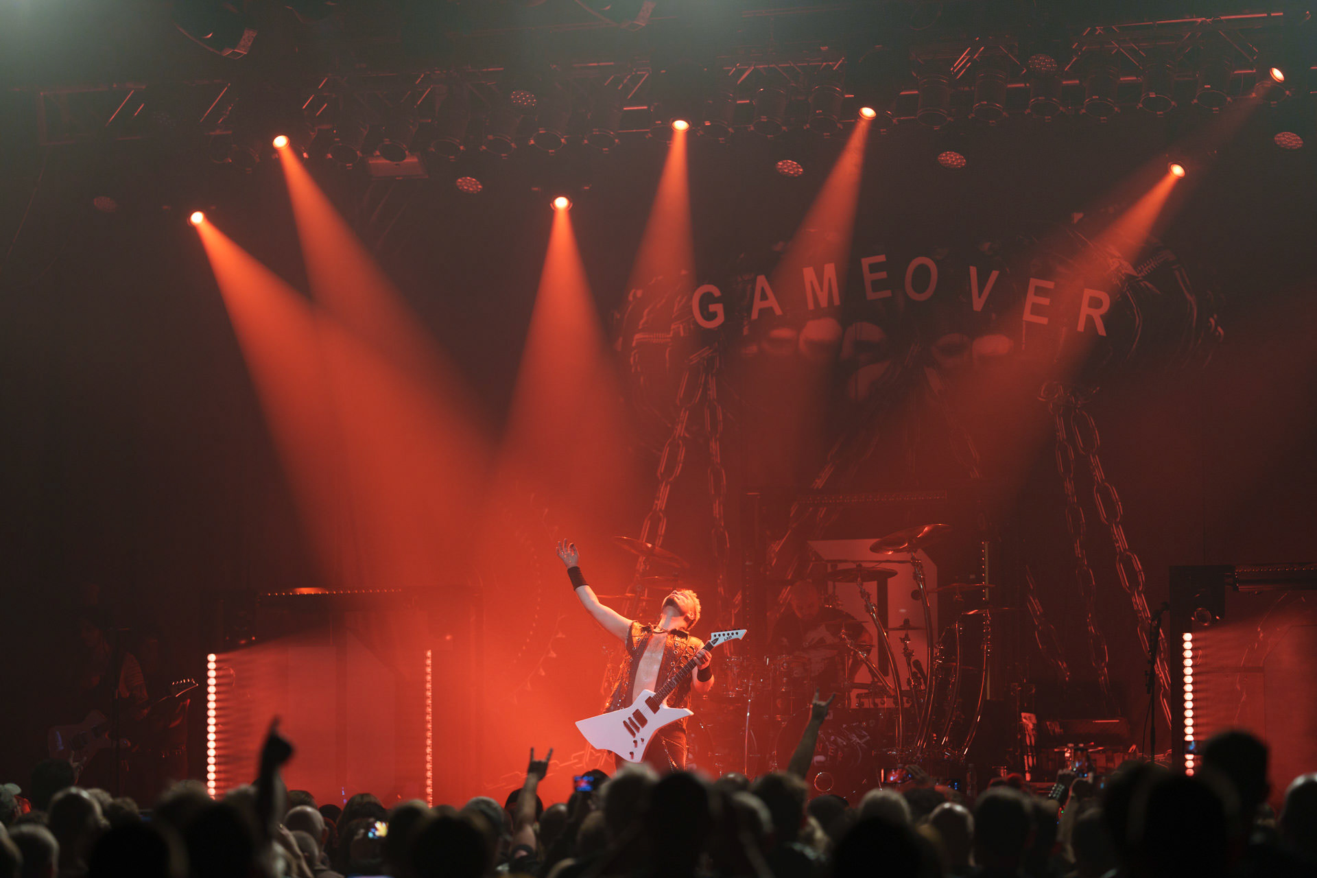 3.11.2022 - U.D.O. - Game Over Tour Warszawa 2022. Klub Progresja, fot. Andrzej Wasilkiewicz/Reporter