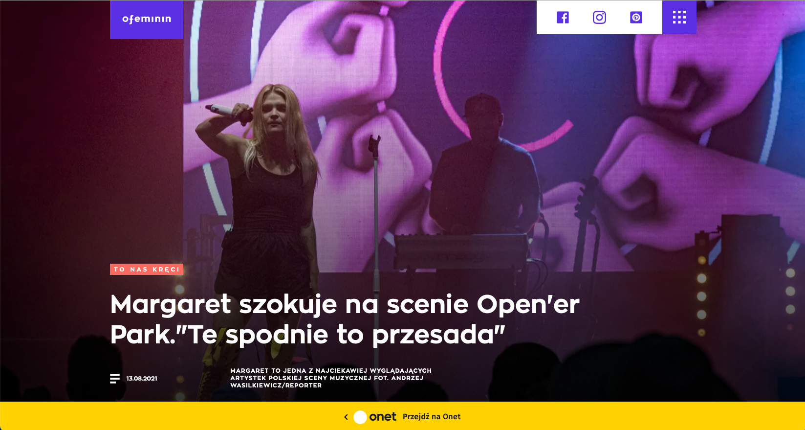 Margaret - koncert Warszawa Progresja