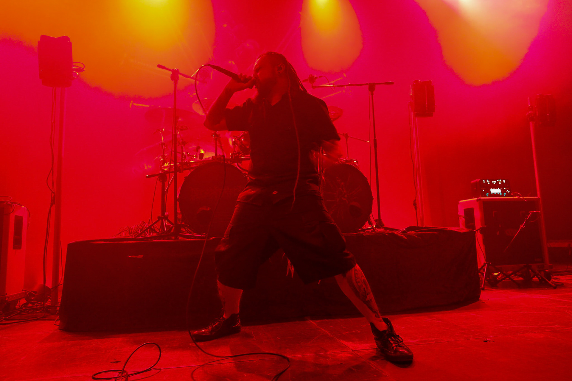 30.11.2018 Knock Out Tour 2018 - Warszawa Progresja - DECAPITATED - techniczny death metal, groove metal,

Wacław „Vogg” Kiełtyka gitara,
Rafał "Rasta" Piotrowski wokal, 
Michał "Młody" Łysejko perkusja,
Hubert Więcek gitara basowa, fot. Andrzej Wasilkiewicz/Reporter