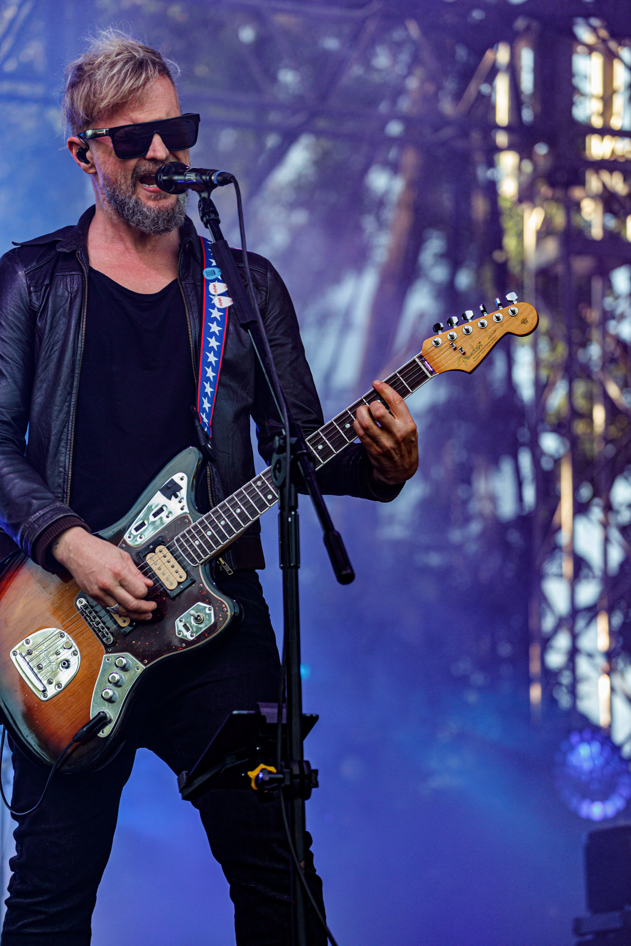 10.07.2022 Organek -  Antyfest Antyradia 2022 - Warszawa, letnia scena klubu Progresja. Tomasz Organek – gitara, wokal,Adam Staszewski – gitara basowa,Robert Markiewicz – perkusja,Tomasz Lewandowski – instrumenty klawiszowe,Rock alternatywny.fot. Andrzej Wasilkiewicz/Reporter