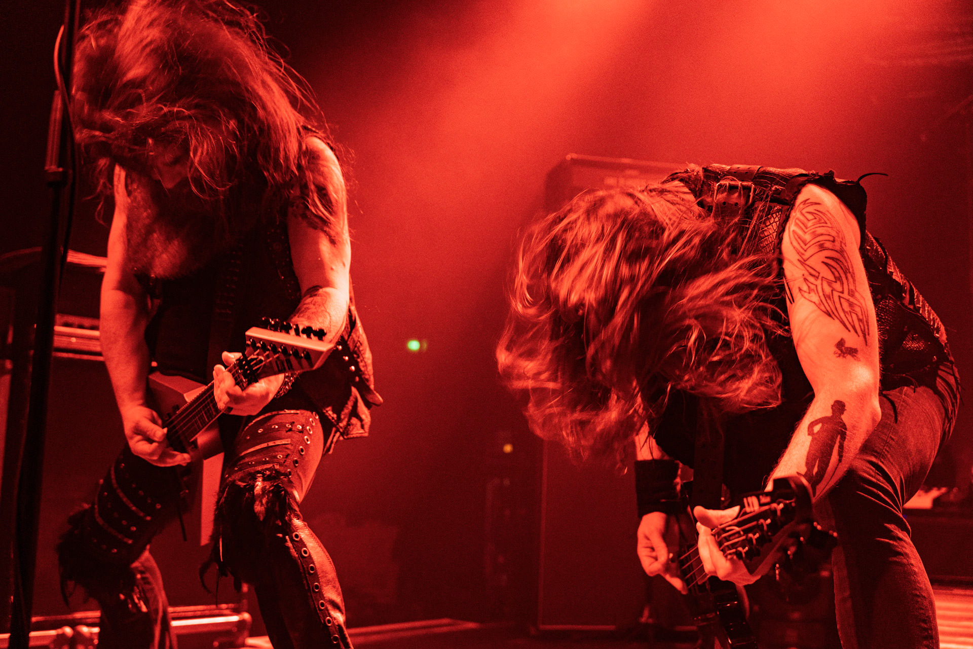 14.04.2023 Soilwork - szwedzki melodic death metal.Knock Out Productions, klub Progresja Warszawa. fot. Andrzej Wasilkiewicz/kaziq.com