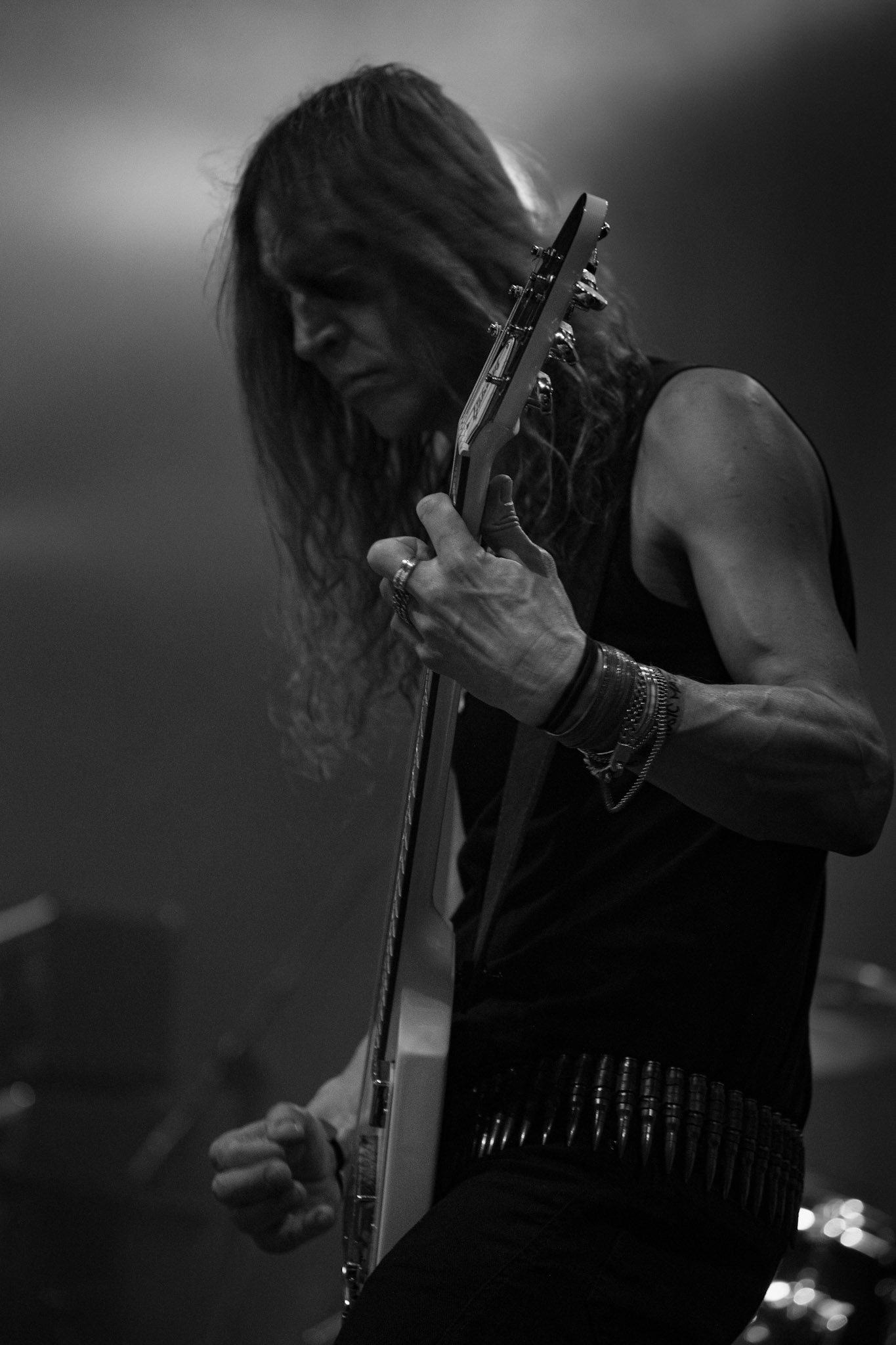 15.12.2019 koncert szwajcarów z Hellhammer: Triumph of Death, Merry Christless 2019, Warszawa Klub Progresja,
zespół Thomasa Gabriela Fishera, black metal, death metal, n/z Michael Zech gitara, wokal,
New Aeon Musick, Knock Out Productions
fot. Andrzej Wasilkiewicz/REPORTER