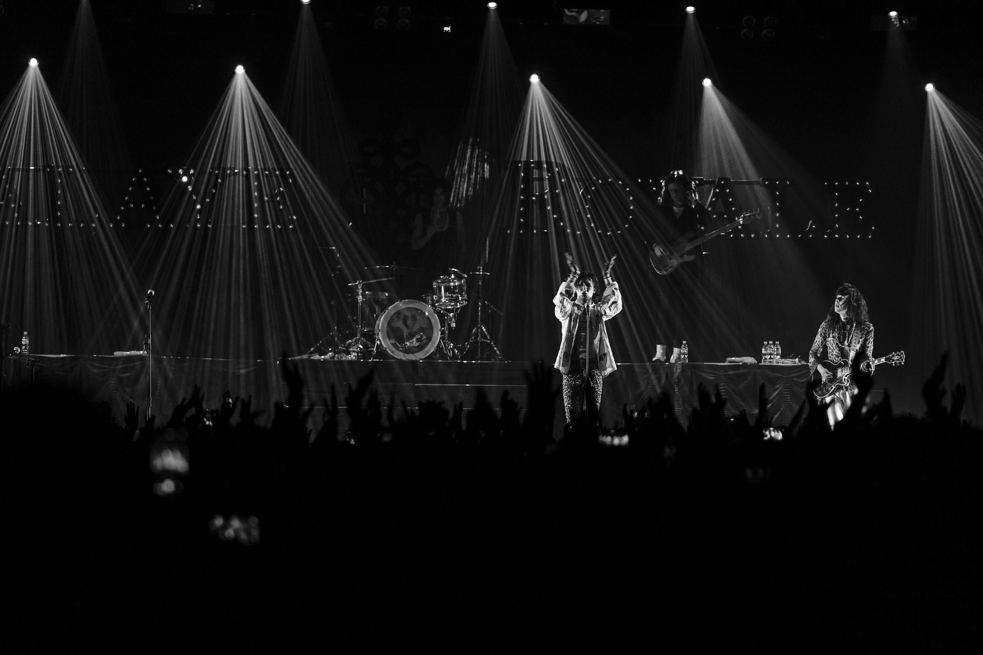 22.01.23 PALAYE ROYALE (Kanada / Sumerian Records) - fashion rock, alternative, glam rock, garage rock - w warszawskiej hali EXPO XXI. Winiary Bookings. Fot. Andrzej Wasilkiewicz/Reporter