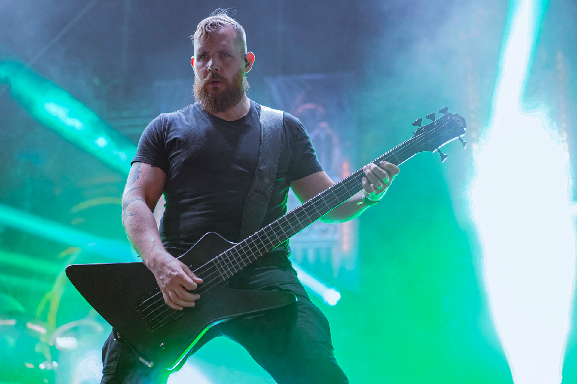 10.06.2023 Meshuggah trzeci dzien festiwaluMystic Festival 2023, Stocznia Gdanska fot. Andrzej Wasilkiewicz/Reporter