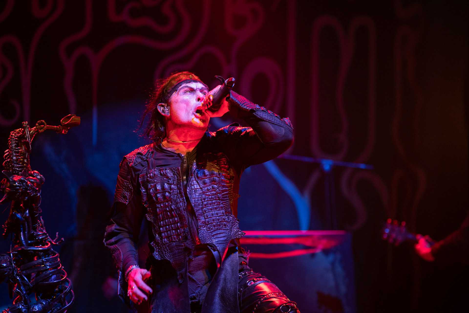 CRADLE OF FILTH - UK. black metal, metal symfoniczny, metal gotycki,
Dani Filth - Vocals,
Martin Skaroupka - Drums, Keyboards and Orchestrations,
Daniel Firth - Bass,
Richard Shaw - Guitar,  
Ashok - Guitar,  
Lindsay Schoolcraft - Narrative vocals,
Nuclear Blast Records
Knockoutprod
fot. Andrzej kaziq Wasilkiewicz/Reporter