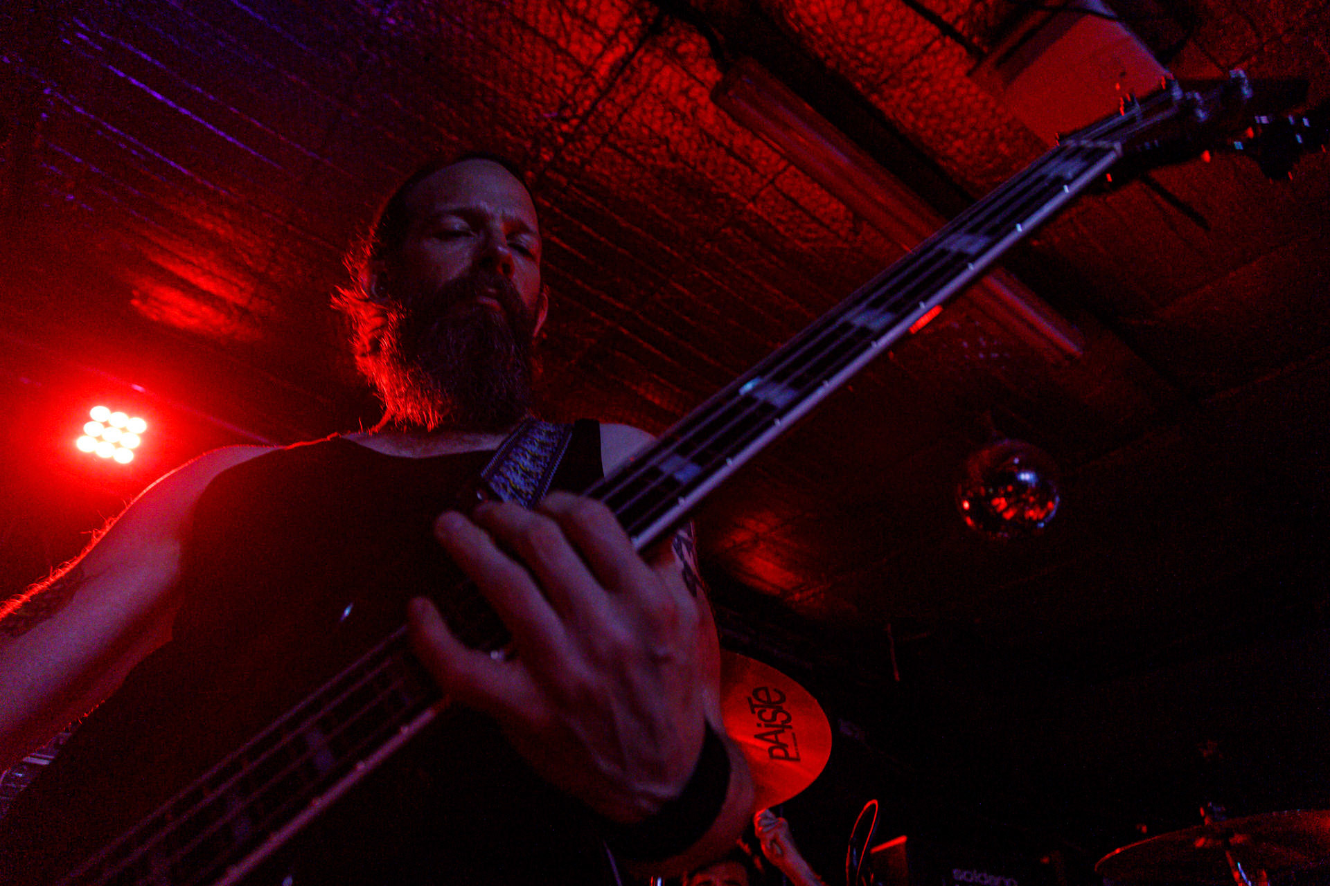 7.07.2022 - HIGH ON FIRE - legenda sceny stoner/doom z Mattem Pikem na czele, koncert w warszawskiej Hydrozagadce.n/z Matt Pike – gitara, wokal,n/z Jeff Matz – gitara basowa,n/z Coady Willis - perkusja,Doom metal, stoner metal, sludge metal, thrash metal.Produkcja WiniaryBookings. fot. Andrzej Wasilkiewicz/Reporter