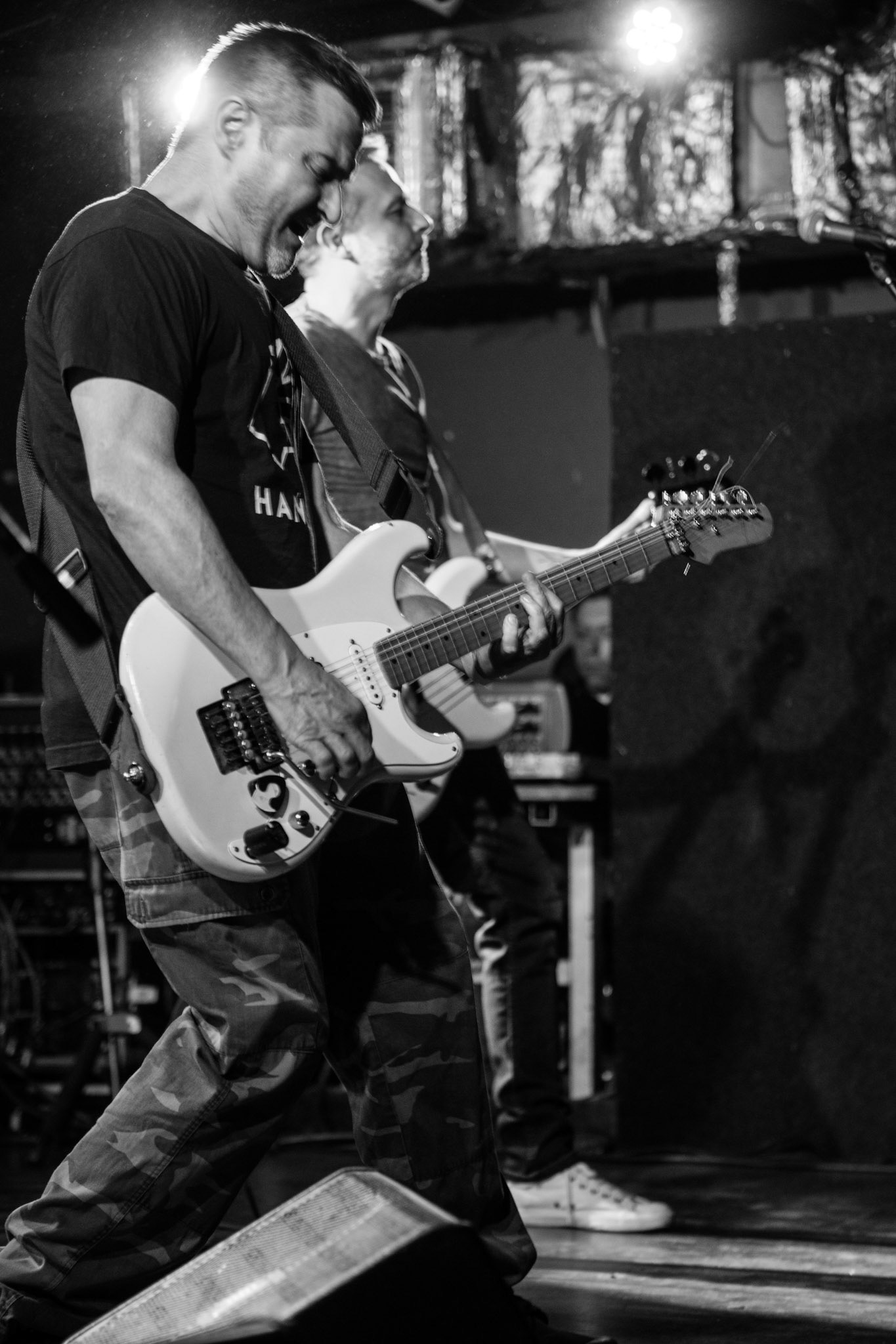 9.12.2017r Dezerter koncert Proxima, Robert Robal Matera gitara, wokal, Krzysztof Grabowski perkusja , Jacek Chrzanowski gitara basowa fot. Andrzej Wasilkiewicz/Reporter