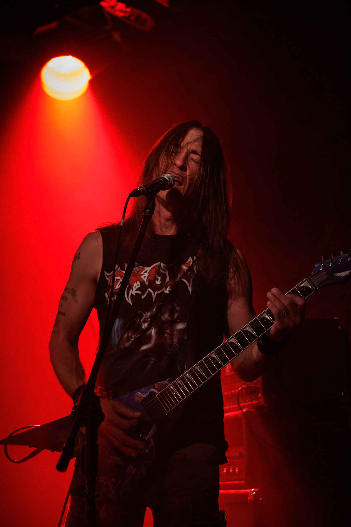 War-Saw - thrashmetal.Koncert Czwarta Fala MMXXII klub VooDoo Warszawa.n/z Marek Agnostic Molenda - gitara,n/z Tomek Zyclon Weglewski - bas,n/z Pawel Abaddon Rekowski - gitara,n/z Sylwia Papierska - wokal,n/z Pawel Pawulon Jaroszewicz - drums,Fot. Andrzej Wasilkiewicz/kaziq.com