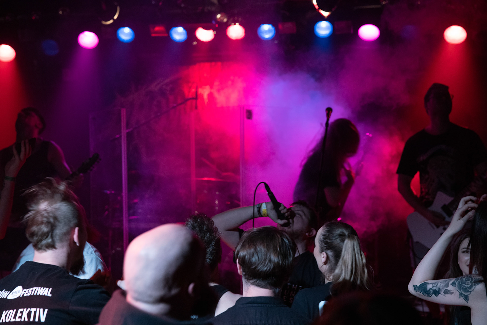 1.02.2020 Blood For Blood Tour part I. koncert zespołu Moron - Post Hardcore, Hardcore, Punk, Warszawa klub VooDoo, fot. Andrzej Wasilkiewicz/REPORTER