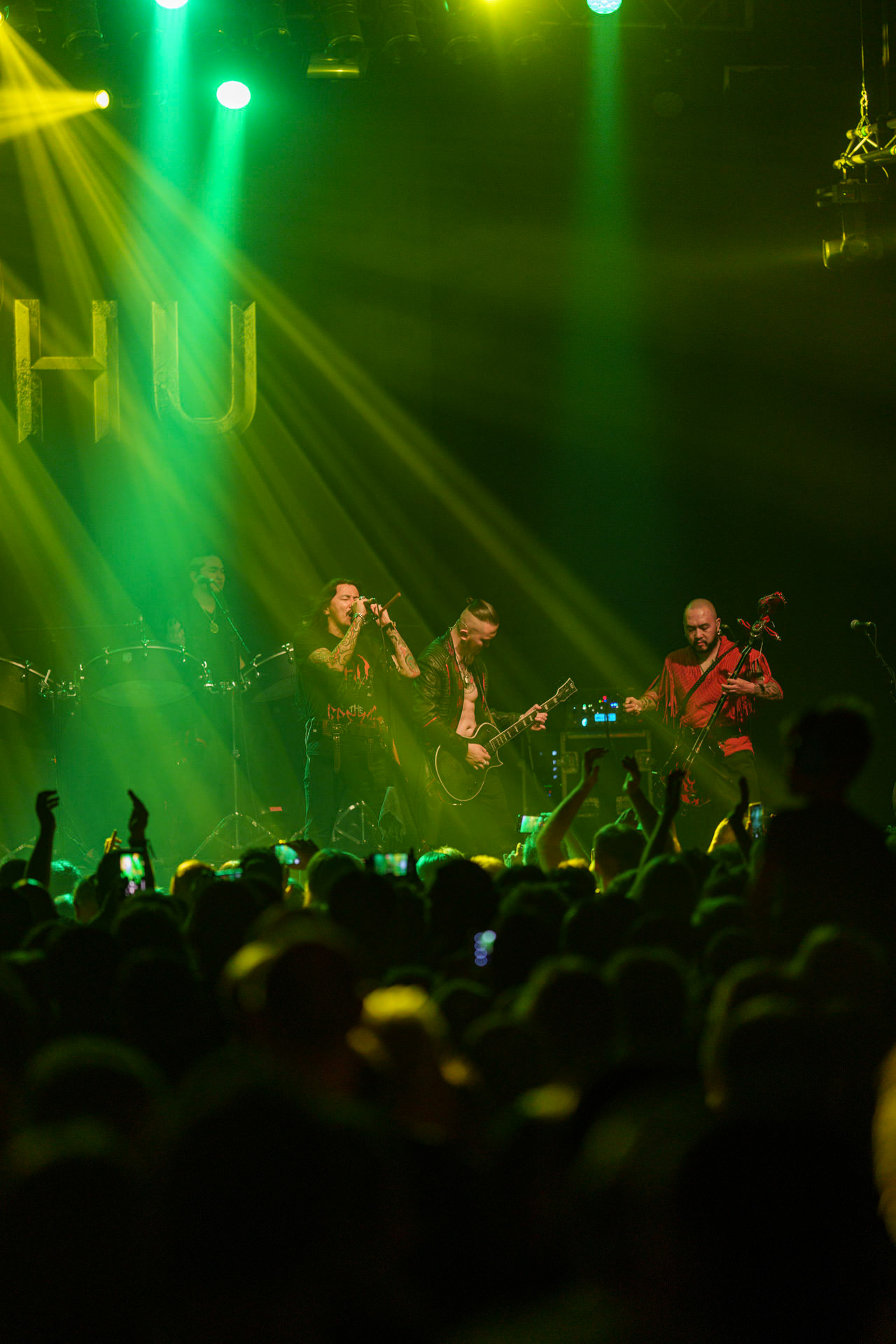 5.11.2022 The HU - koncert mongolskiej folk-metlowej grupy w warszawskiej Progresji.Produkcja Knock Out Productions,fot. Andrzej Wasilkiewicz/Reporter