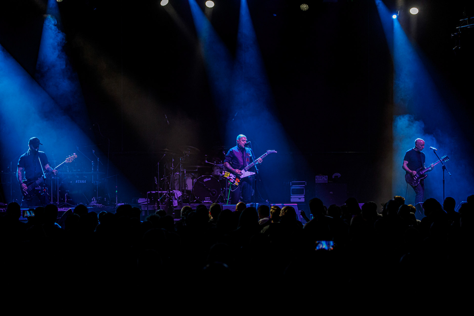 9.07.2022 Illusion Frozen Sun Fest 2022, Warszawa, klub Progresja, n/z Pawel Herbasch – perkusjan/z Tomasz Lipnicki – gitara, wokal,n/z Jerzy Rutkowski – gitaran/z Jarosław Smigiel – gitara basowaFot. Andrzej Wasilkiewicz/Reporter