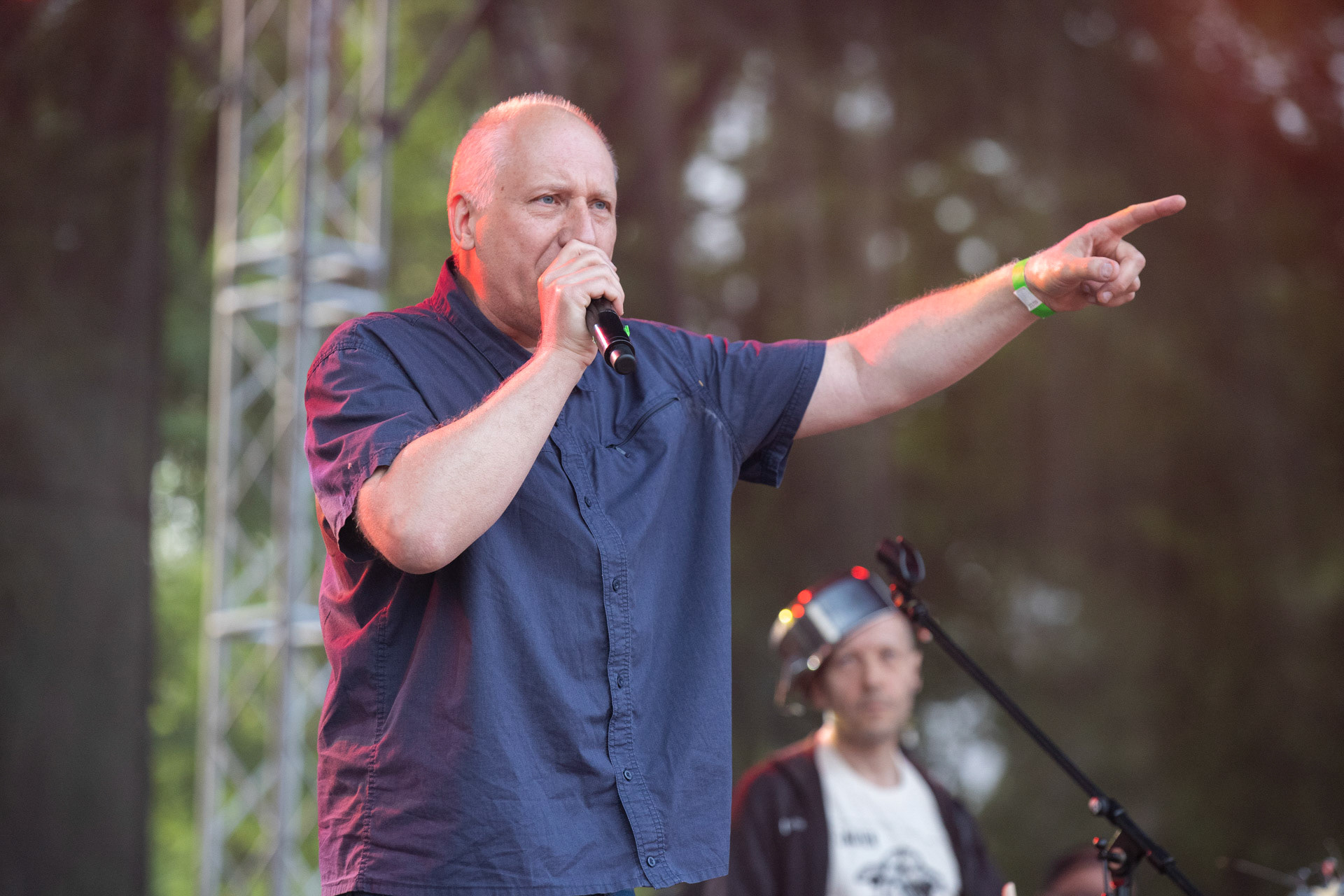 Elektryczne Gitary - koncert Zacieralia w warszawskiej Progresji.Gramy Do Woli - Warszawa, Progresja.Kuba Sienkiewicz - wokal,Fot. Andrzej Wasilkiewicz/Reporter