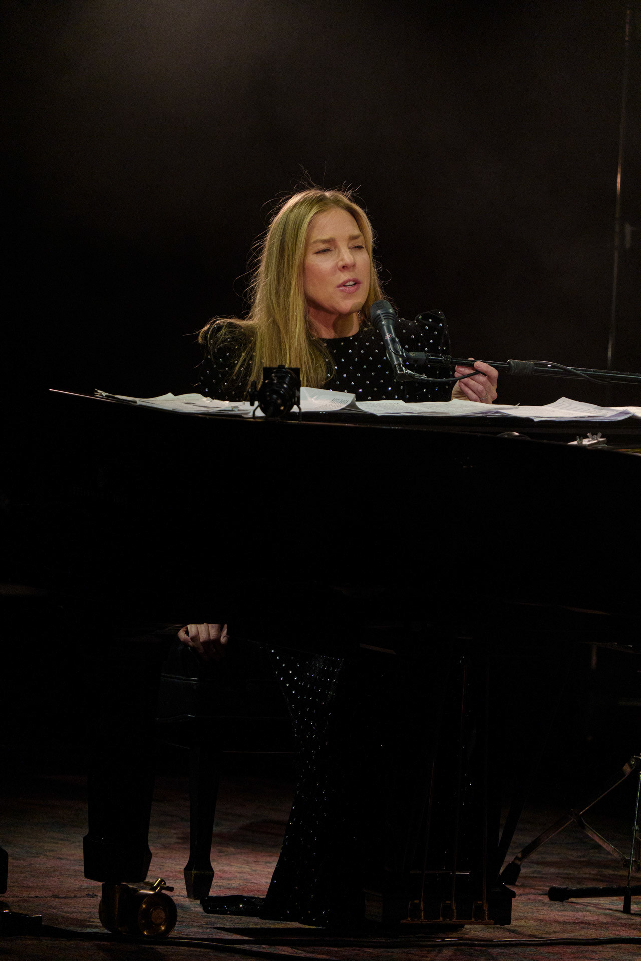 9.05.2023 Kanadyjska ikona jazzu Diana Krall, warszawski koncert na Torwarze. Produkcja Knock Out Productions.fot. Andrzej Wasilkiewicz/kaziq.com