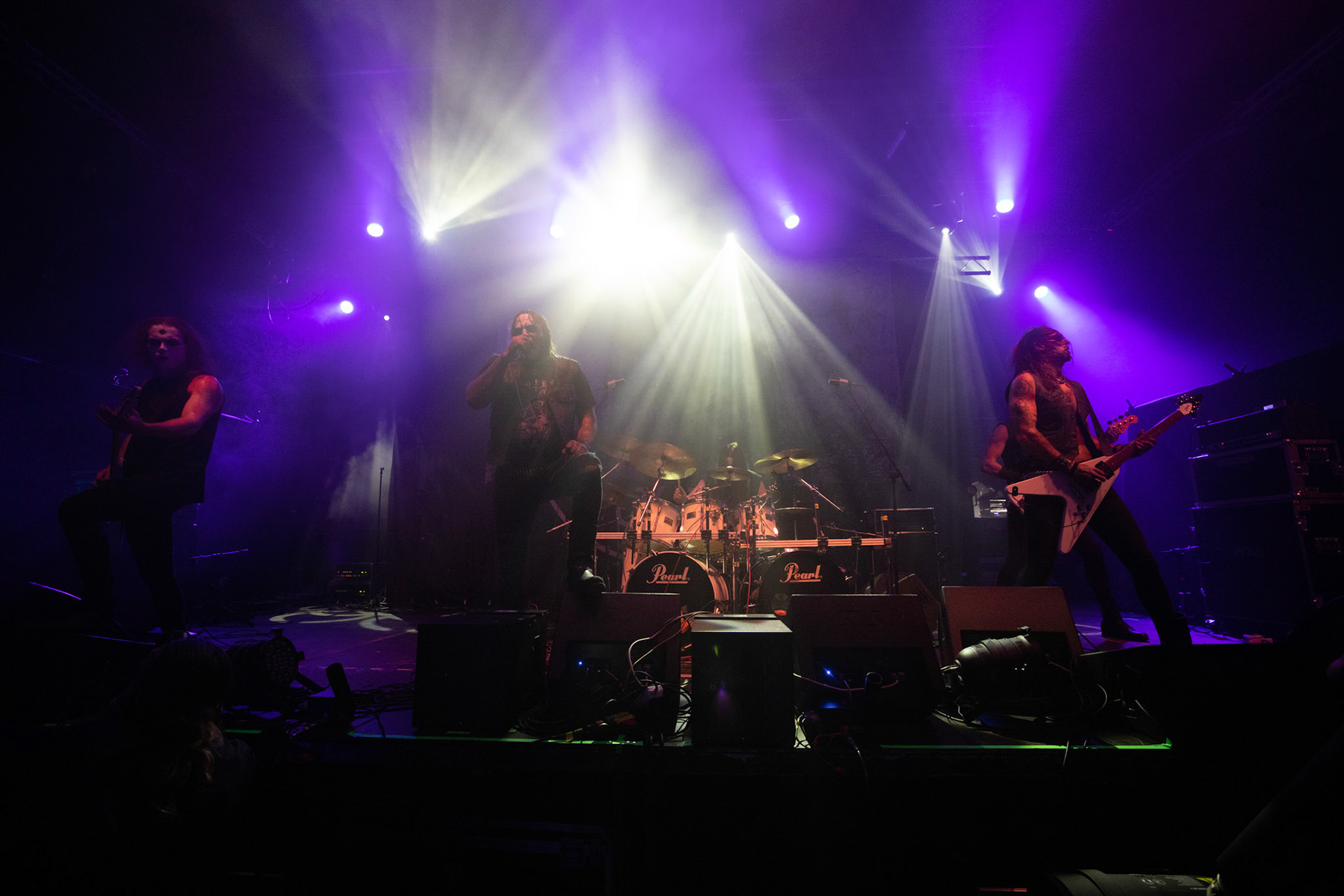 WHOREDOM RIFE - Norwegia - black metal,
koncert w Warszawskiej Progresji w ramach trasy Ecclesia Diabolica Baltica.
fot. Andrzej Wasilkiewicz/Reporter