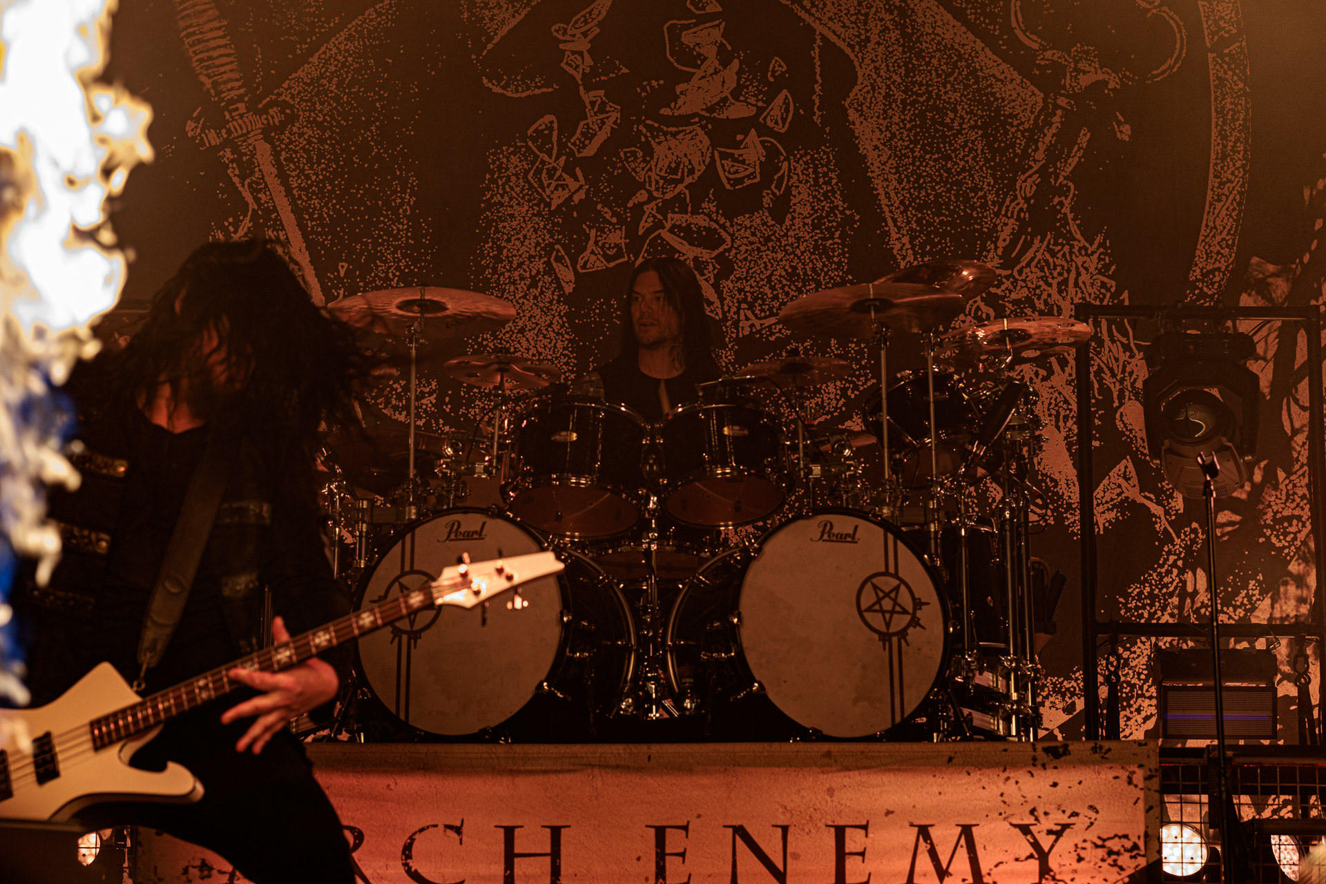 19.10.2022 ARCH ENEMY  - The European Siege 2022,Spodek Katowice Poland,fot. Andrzej Wasilkiewicz/Reporter