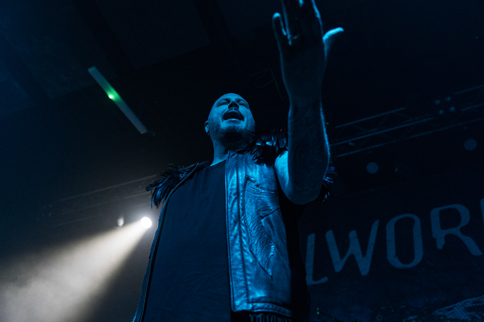 14.04.2023 Soilwork - szwedzki melodic death metal.Knock Out Productions, klub Progresja Warszawa. fot. Andrzej Wasilkiewicz/kaziq.com