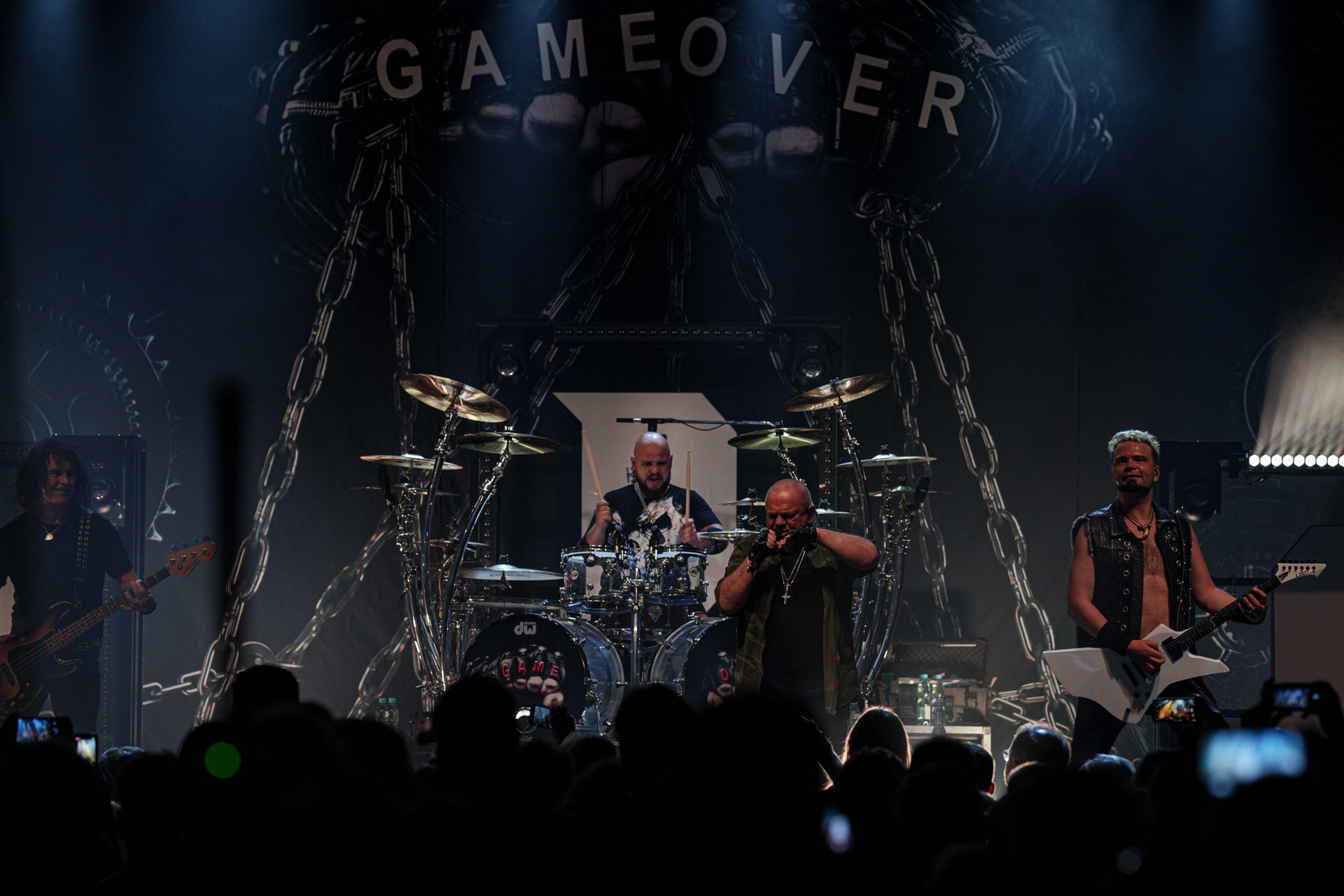 3.11.2022 - U.D.O. - Game Over Tour Warszawa 2022. Klub Progresja, fot. Andrzej Wasilkiewicz/Reporter