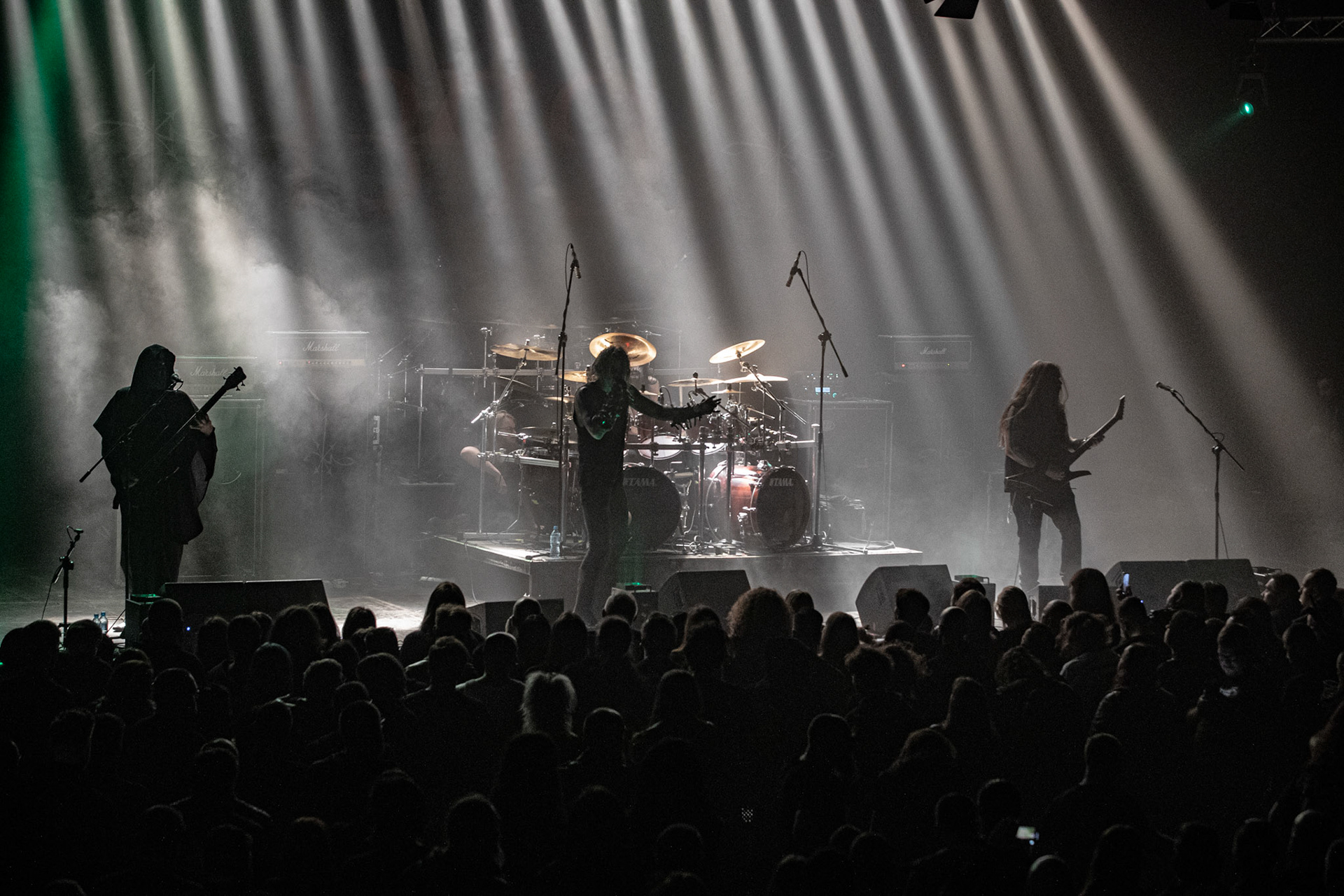 1349 - Outstrider European Tour 2020. Norwegian - black metal. Norweski bezlitosny i bezkompromisowy black metal. Koncert w Warszawskiej Progresji, Knock Out Productions.
fot. Andrzej Wasilkiewicz/Reporter