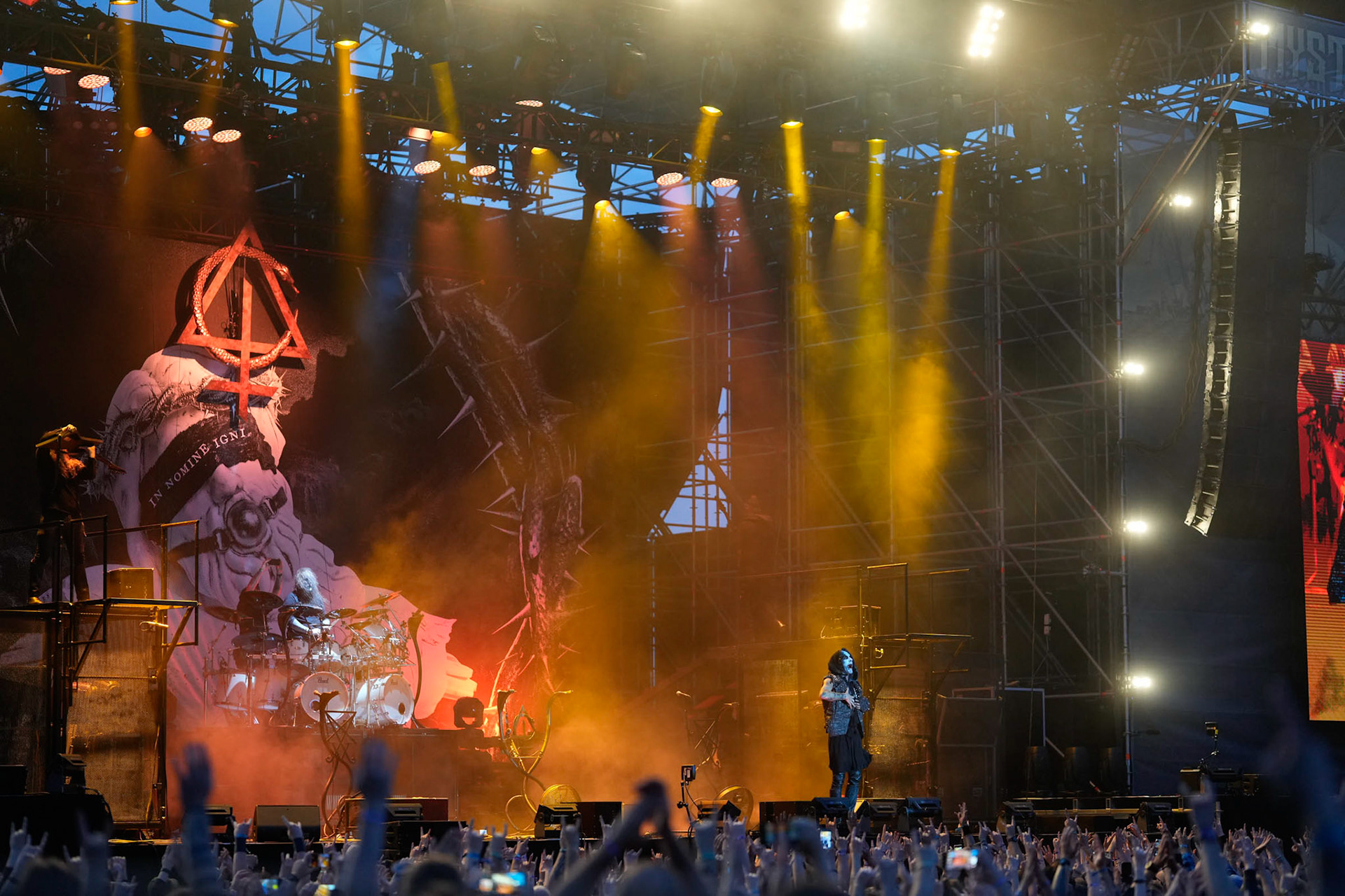 7.06.2023 Behemoth dzien pierwszy festiwaluMystic Festival 2023, Stocznia Gdanska fot. Andrzej Wasilkiewicz/Reporter