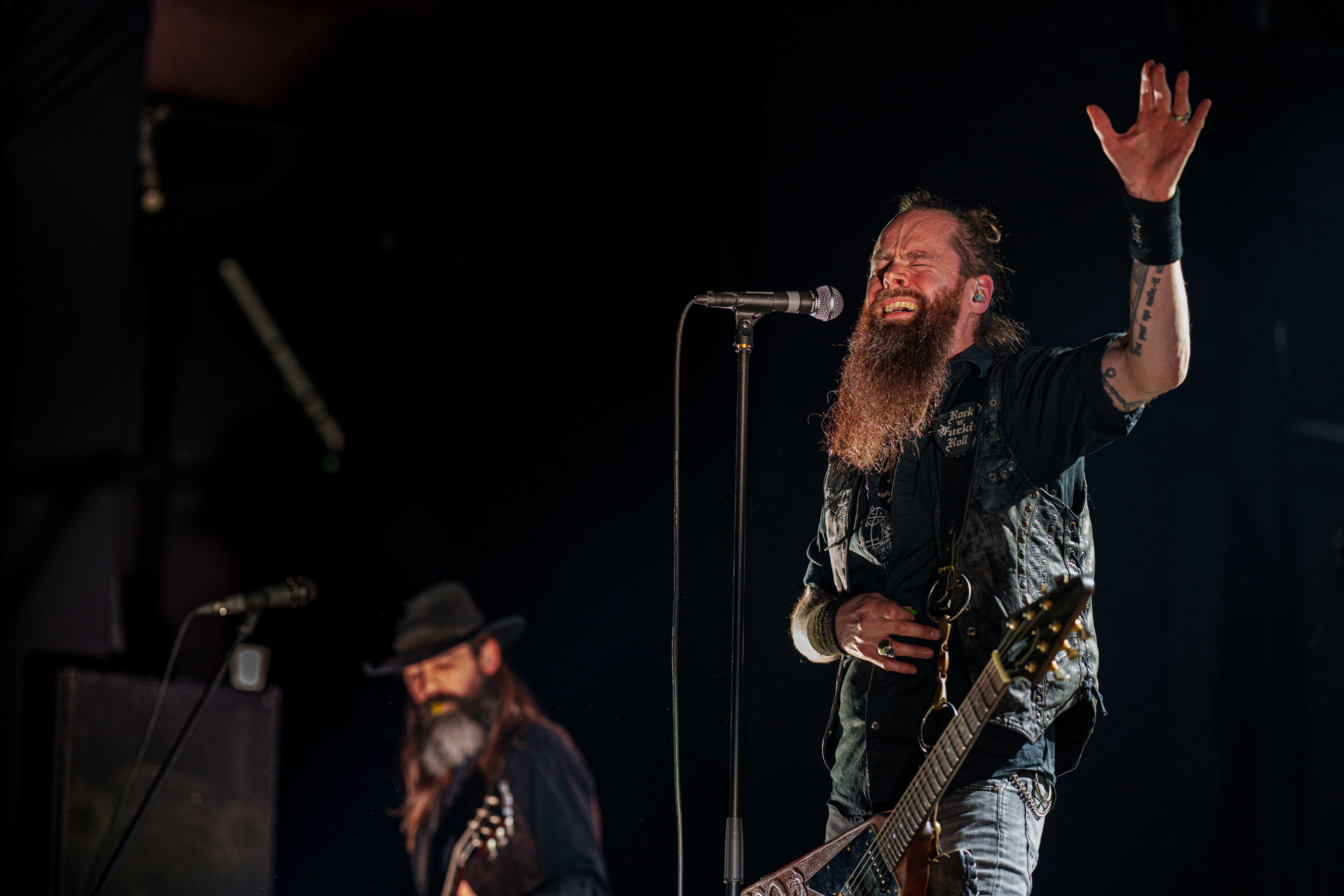 24.01.2023 - SOLSTAFIR (Islandia) post metal, rock, metal progresywny.Warszawa, klub Stodola. Knock Out Productions Fot. Andrzej Wasilkiewicz/Reporter