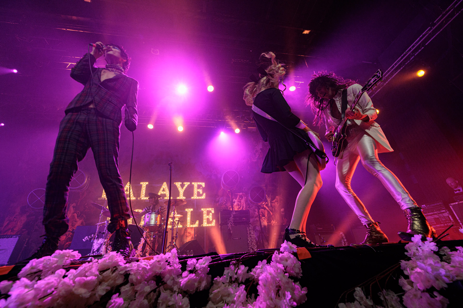 Palaye Royale - Warszawski koncert zespołu braci Kropp w Progresji. Art rock, rock and roll, glam rock, garage rock, indie rock, WiniaryBookings, fot. Andrzej Wasilkiewicz/Reporter