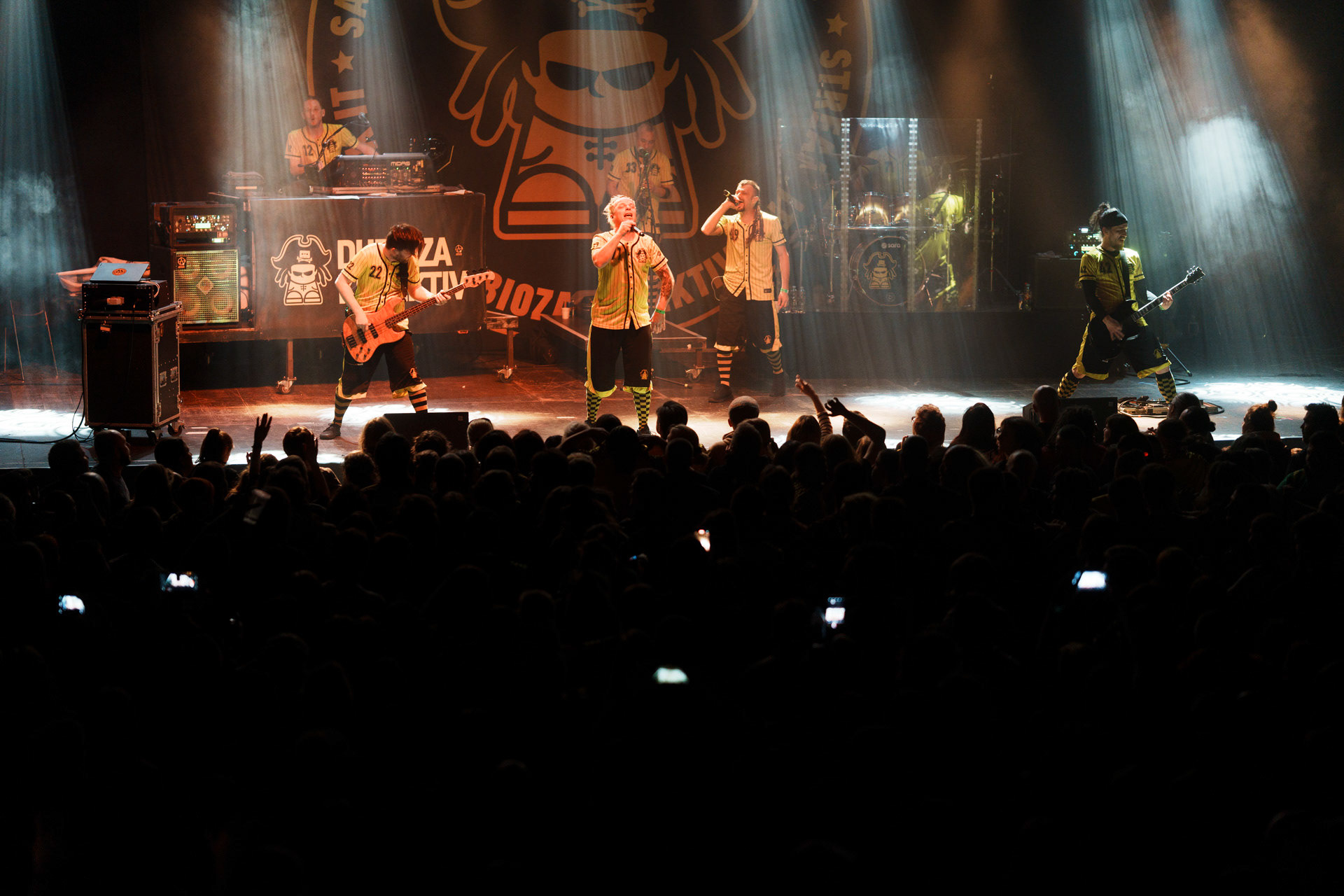 9.02.23 DUBIOZA KOLEKTIV - bosniacka grupa muzyczna, grajaca reggae, dub i rock. - Warszawa Progresja. Winiary Bookings.Fot. Andrzej Wasilkiewicz/Reporter