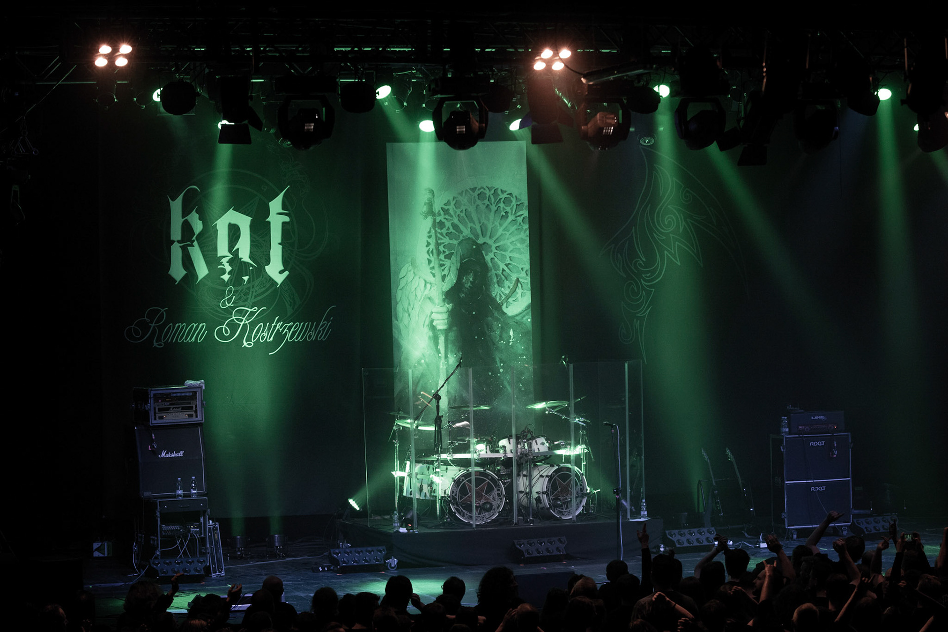 01.03.2019 KAT & Roman Kostrzewski Polska, metal, trashmetal, - koncert w warszawskiej Progresji promujący nowy album studyjny grupy „Popiór”
jeden z pierwszych koncertów w nowym składzie,
 Roman Kostrzewski – wokal
Jacek Nowak – perkusja
Krzysztof Pistelok – gitara
Jacek Hiro – gitara
Michał Laksa – bas
fot. Andrzej Wasilkiewicz/Reporter