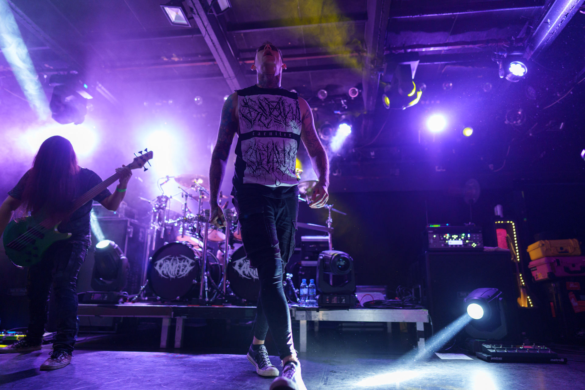 4.12.2022 CARNIFEX (Nuclear Blast) - deathcore,Winiary BookingsKlub ProximaFot. Andrzej Wasilkiewicz kaziq.com