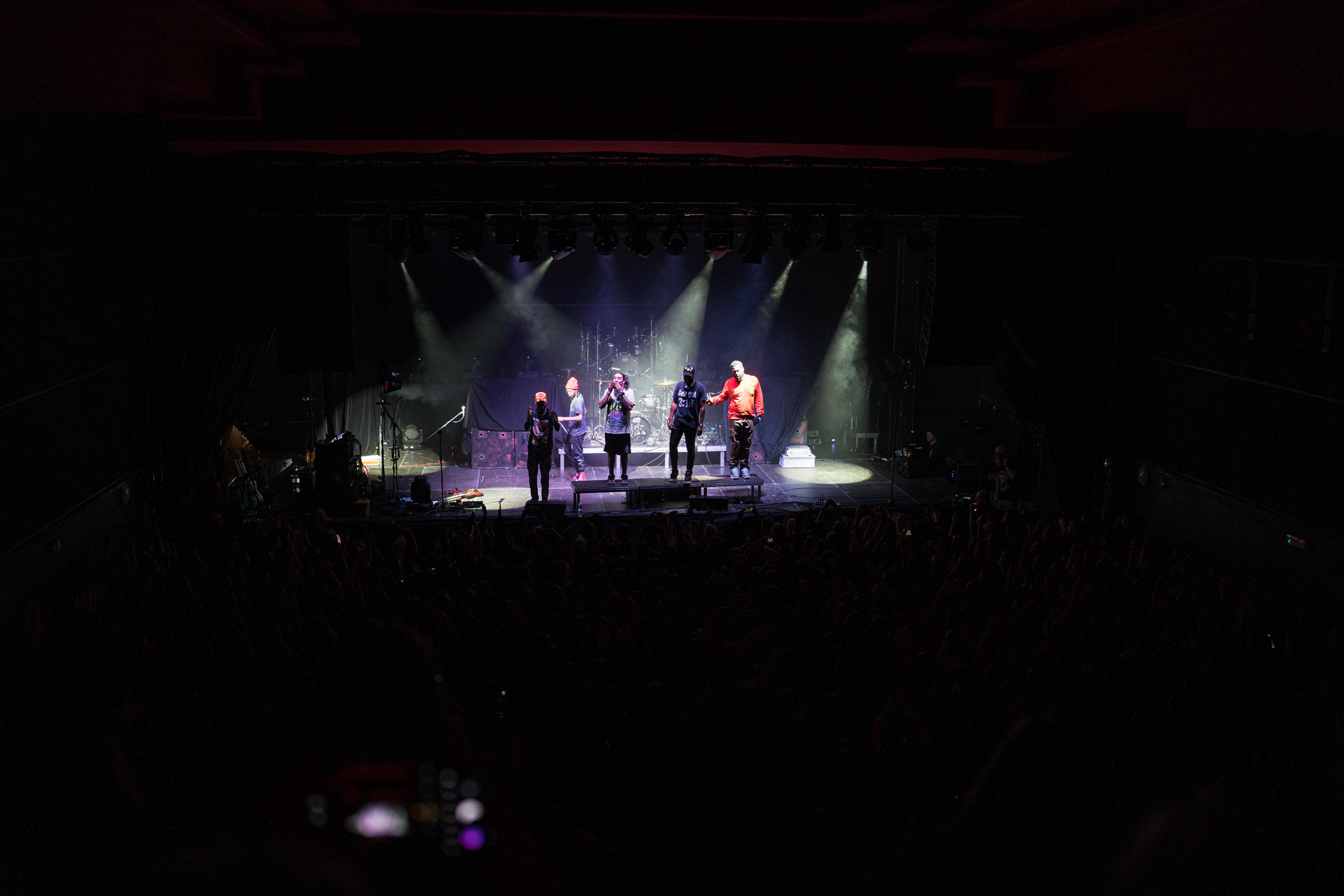 2023.02.10 Oxymorrons - USA - to amerykanski alternatywny zespol mieszajacy style hip-hop, rock, core, noise, z Queens w stanie Nowy Jork. Winiary Bookings. Fot. Andrzej Wasilkiewicz/Reporter