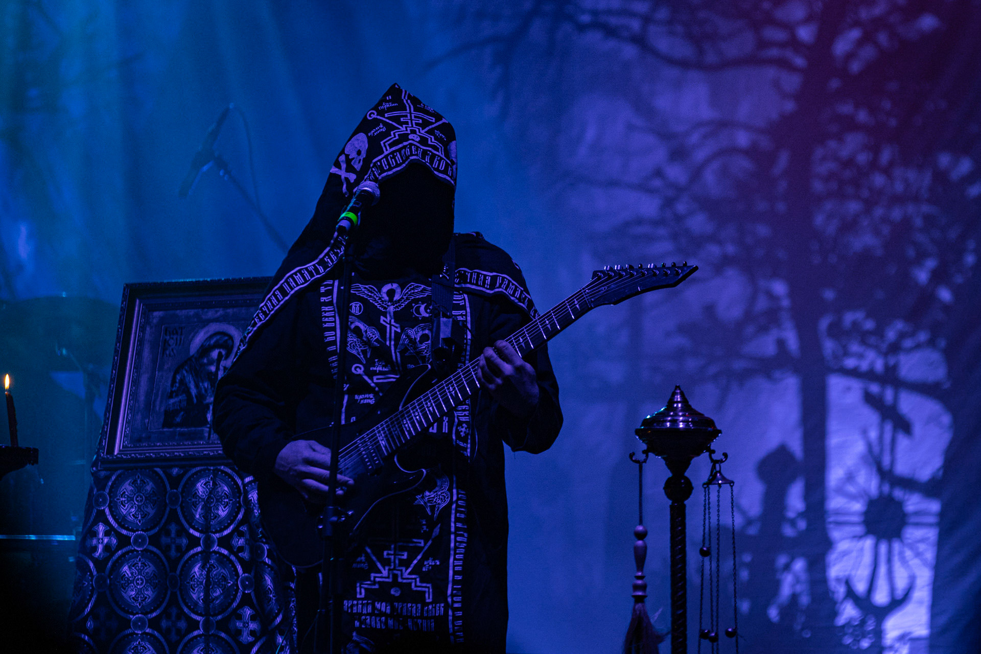 24.09.2021 Batushka - Krzysztof Drabikowski  koncert Warszawa, Progresja. fot. Andrzej Wasilkiewicz/Reporter