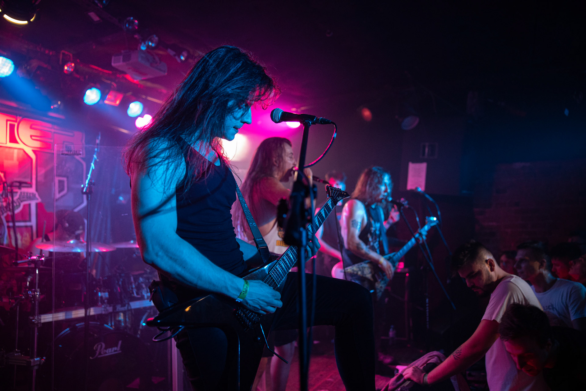 1.02.2020 Blood For Blood Tour part I. koncert zespołu Tester Gier - Crossover Thrash, Punk, Hardcore, Metal, Warszawa klub VooDoo, fot. Andrzej Wasilkiewicz/REPORTER