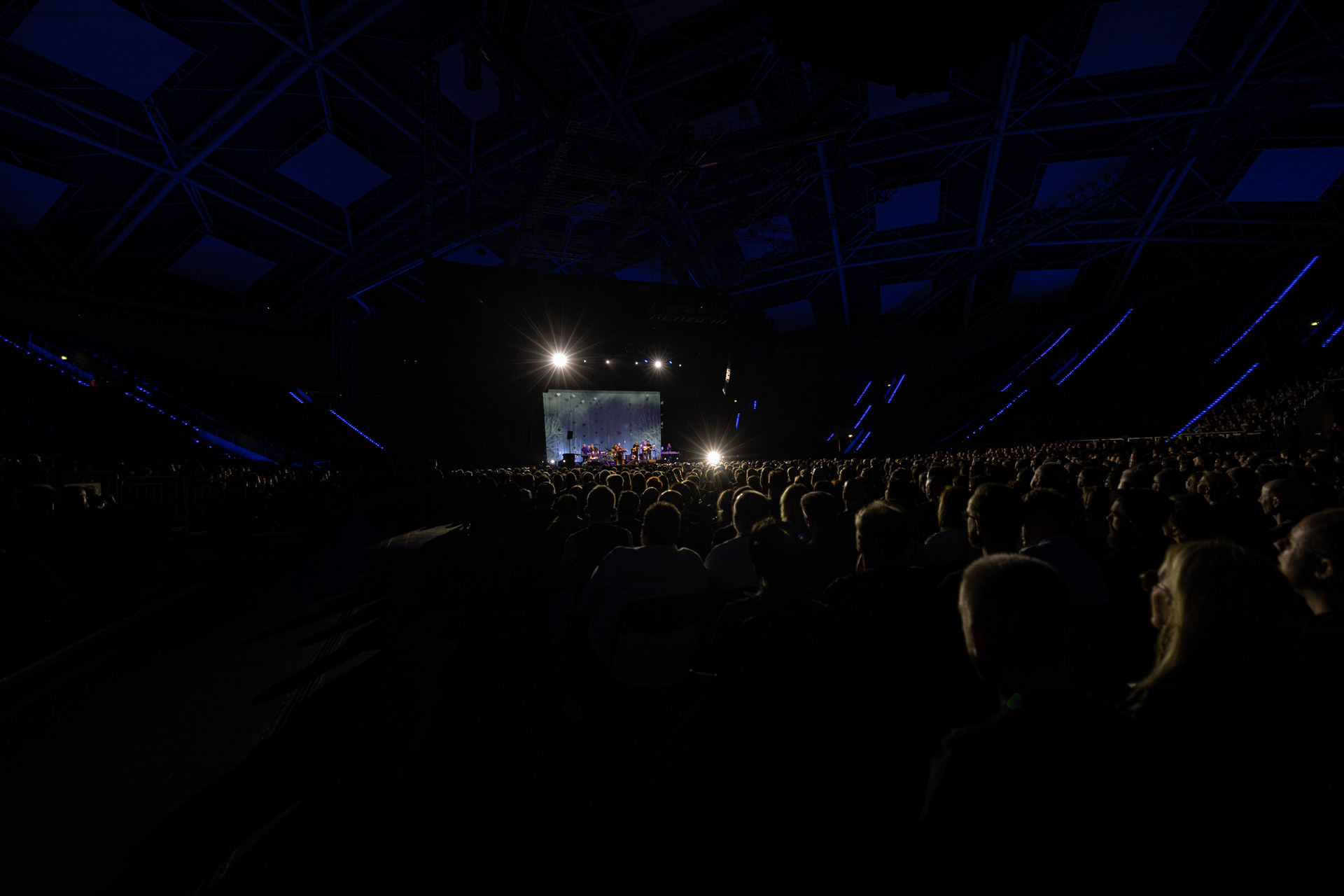 5.05.2022 Dead Can Dance - europejska trasa koncertowa Europa – 2022. Brendan Perry, Lisa Gerrard wraz zespolem w Lodzkiej Atlas Arena. n/z Brendan Perry – vocals, instrumentation, n/z Lisa Gerrard – vocals, instrumentation, Neoclassical, darkwave, ambient,art rock, avantgarde, gothicrock, dream pop, new age, rock alternative, pop alternative, pagan rock, Rock alternative, rock, electronic, folk, experimental. PIAS Recordings. Charm Music. Fot. Andrzej Wasilkiewicz/Reporter