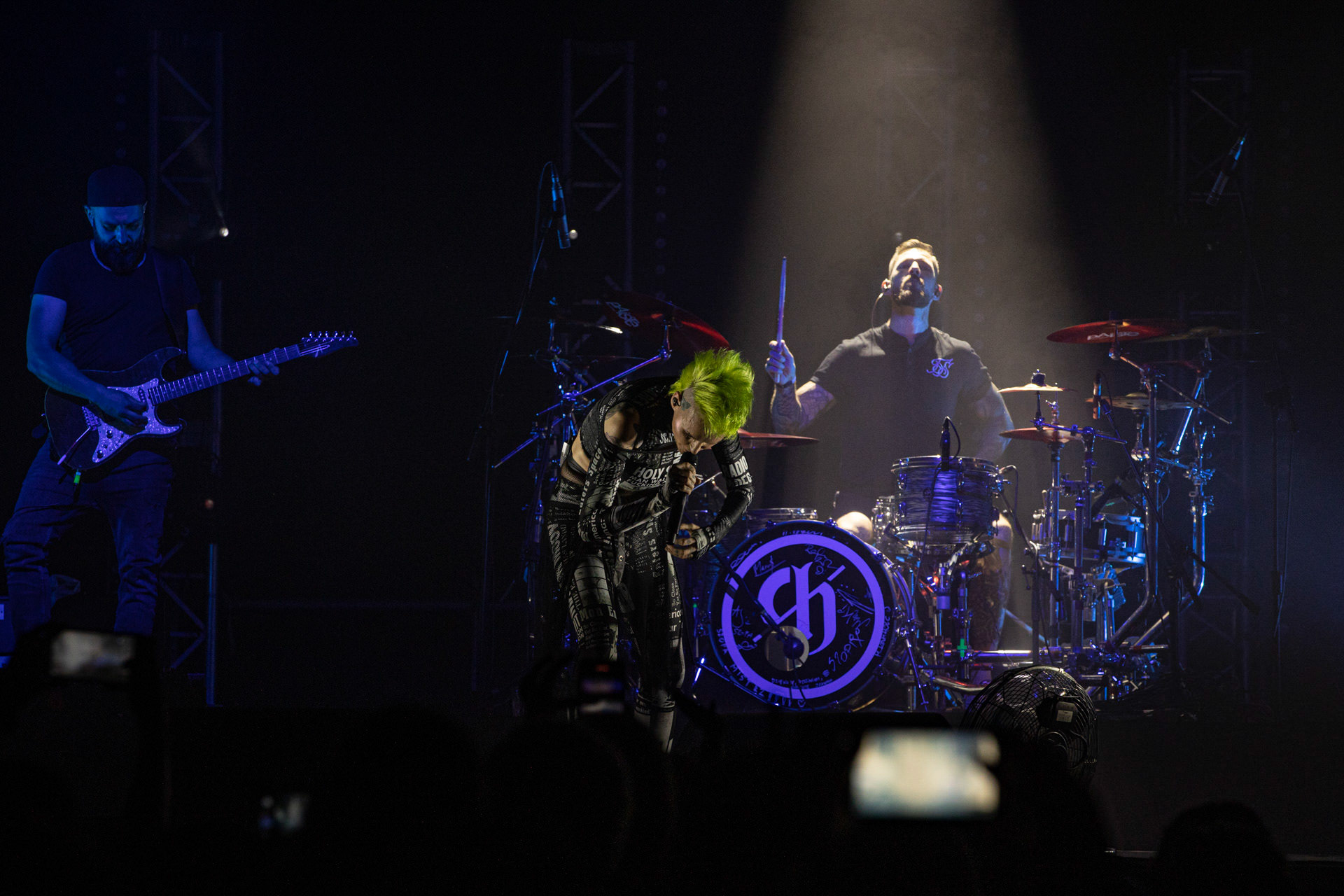 30.07.2021 Agnieszka Chylinska - koncert 25 lat na scenie! Warto bylo szalec. Warszawa Gramy do Woli Progresja.n/z Agnieszka Chylinska – wokal n/z Bartek Krolik – gitara basowa, klawisze,n/z Marek Piotrowski – instrumenty klawiszowe, n/z Maciej Maka – gitara,n/z Bartlomiej Szopix Czerniachowski - perkusja.Pop, pop-rock, hardrock, heavy metal,Fot. Andrzej Wasilkiewicz/Reporter