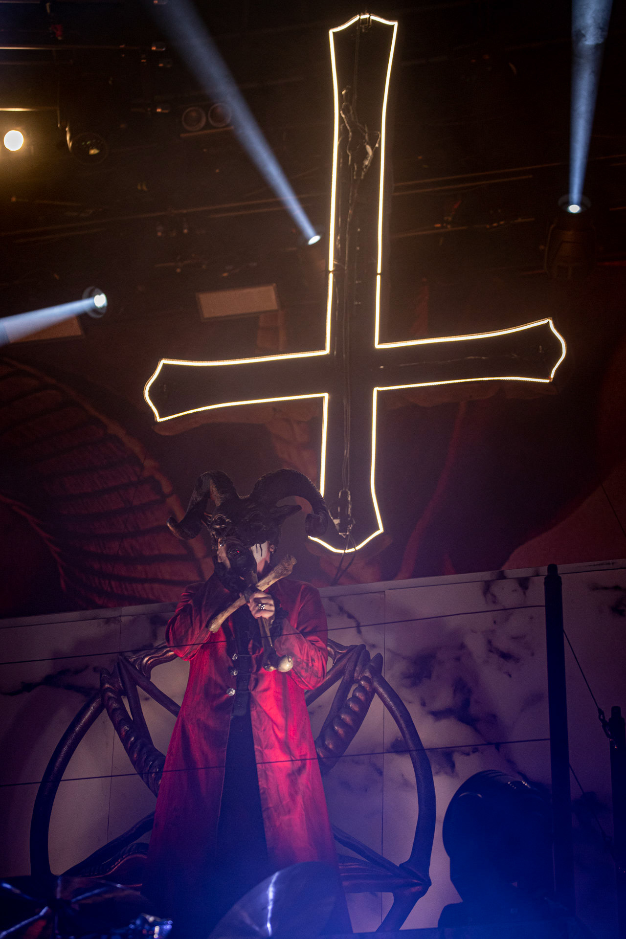 4.06.2022 Mercyful Fate Mystic Festival 2022 Gdansk. King Diamond, Kim Bendix Petersen,Mystic Coalition.fot. Andrzej Wasilkiewicz/Reporter
