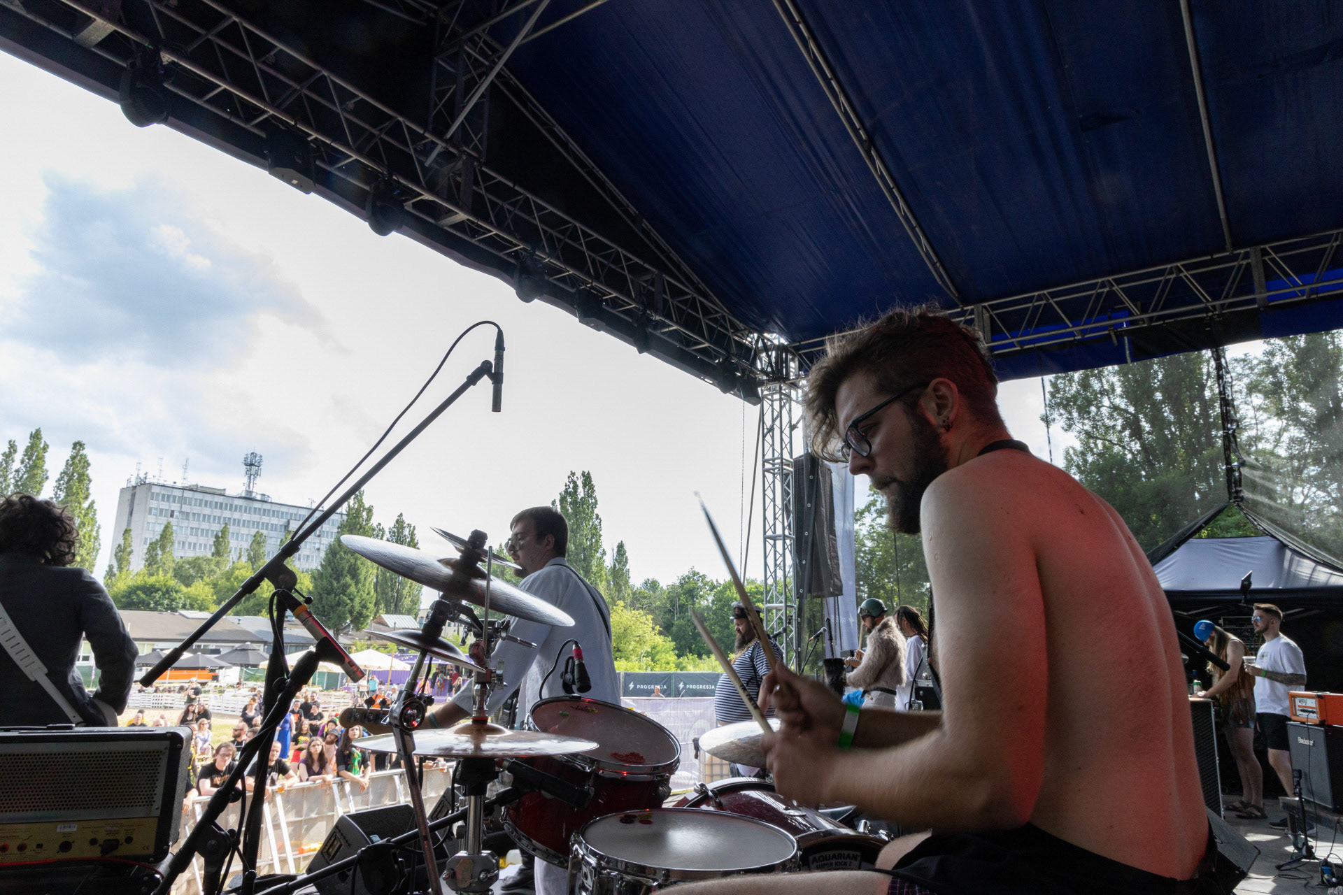 The Novorodkens i Hacrmistrz Gruczol- koncert Zacieralia w warszawskiej Progresji.Gramy Do Woli - Warszawa, Progresja.Fot. Andrzej Wasilkiewicz/Reporter