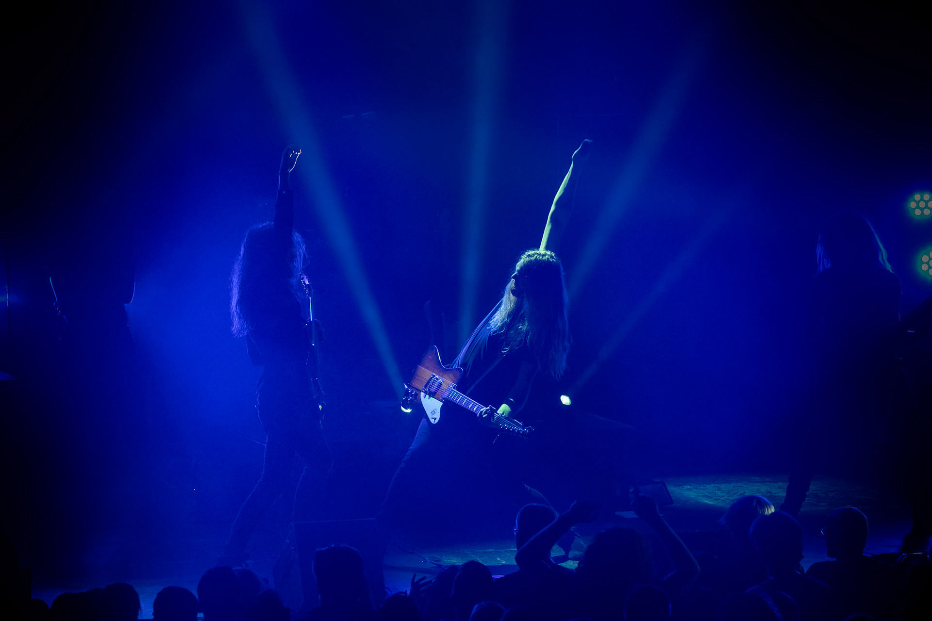 SOEN - Szwecja, rock progresywny, progmetal.  Stefan Stenberg – Bass
Cody Ford – Guitar
Lars Åhlund – Keys, guitar
Joel Ekelöf – Vocals
Martin Lopez – Drums, percussion
Knock Out Productions
Progresja Warszawa. fot. Andrzej Wasilkiewicz/Reporter