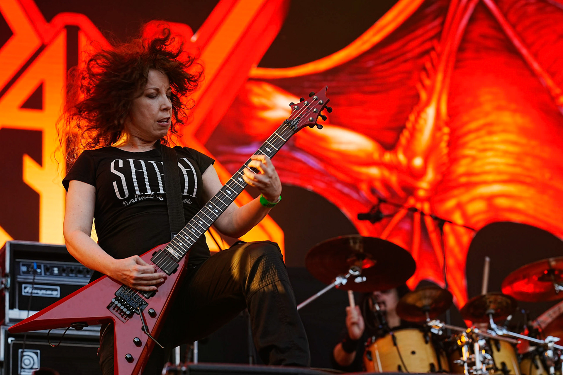 10.06.2023 Dark Angel trzeci dzien festiwaluMystic Festival 2023, Stocznia Gdanska fot. Andrzej Wasilkiewicz/Reporter