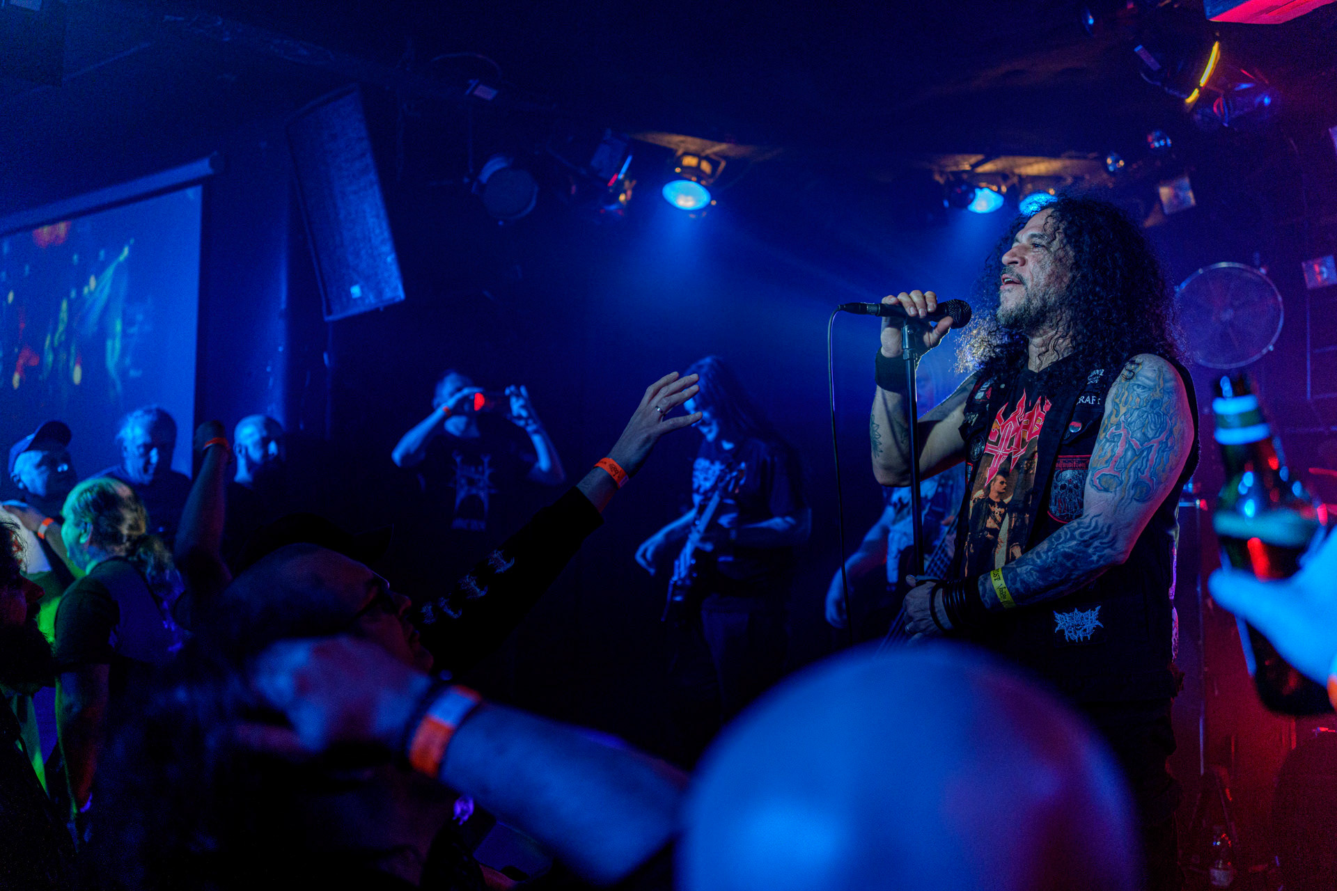 17.03.2023 - MASACRE (death metal, Kolumbia) - Warszawa - VooDoo klub.Left Hand Sounds. fot. Andrzej Wasilkiewicz/kaziq.com