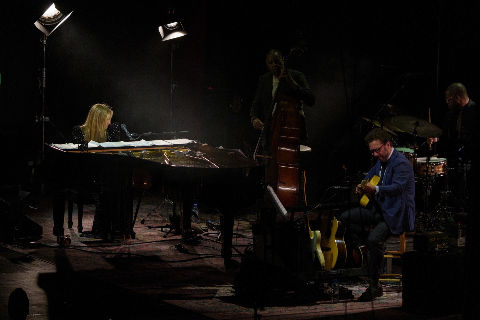 9.05.2023 Kanadyjska ikona jazzu Diana Krall, warszawski koncert na Torwarze. Produkcja Knock Out Productions.fot. Andrzej Wasilkiewicz/Reporter