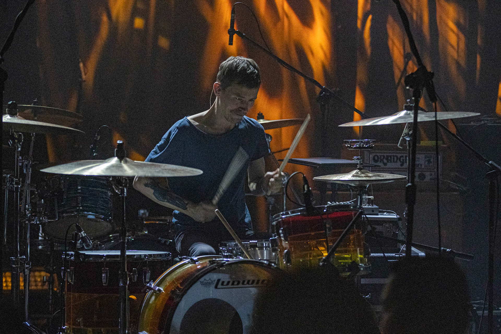 10.04.2022 Barrens - Warszawa, klub Niebo. Winiary Bookings. Penumbra Pelagic Records, postrock, postmetal, Sweden.fot. Andrzej Wasilkiewicz/Reporter