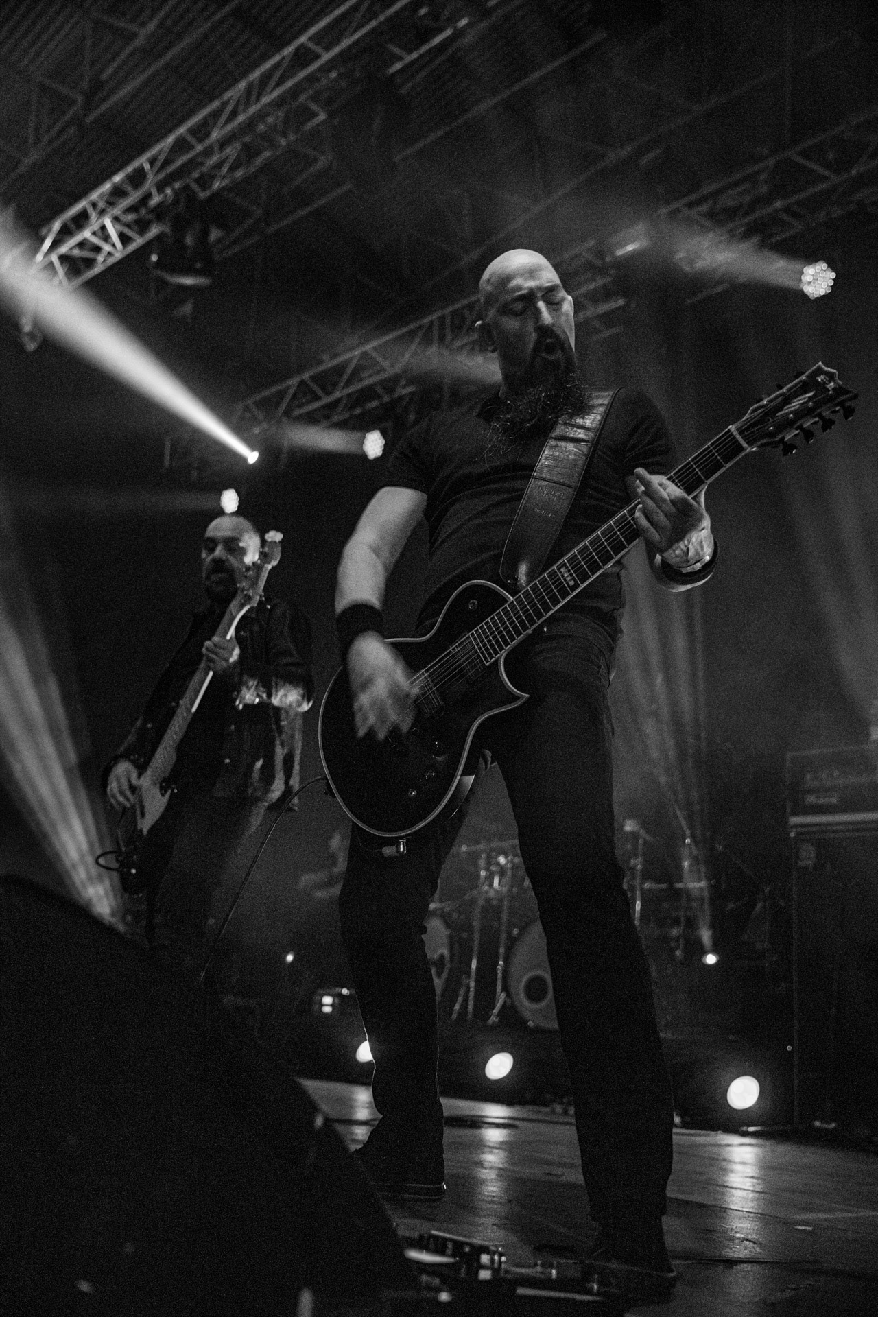 16.09.2021 Paradise Lost - koncert  Krakow, Hype Park,Knock Out Production, Nuclear Blast, n/z Aaron Aedy – gitara rytmiczna,Fot. Andrzej Wasilkiewicz/Reporter