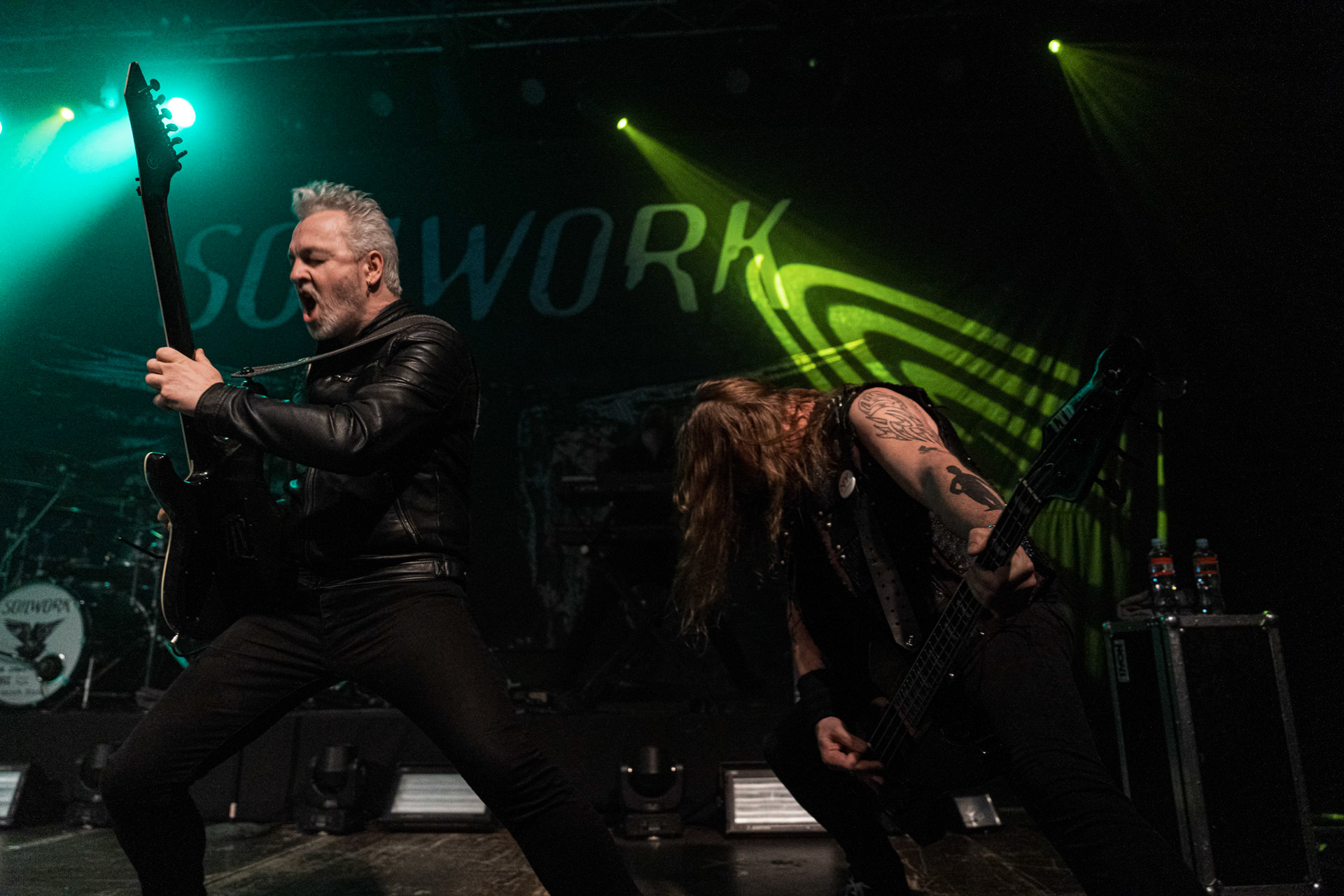 14.04.2023 Soilwork - szwedzki melodic death metal.Knock Out Productions, klub Progresja Warszawa. fot. Andrzej Wasilkiewicz/kaziq.com