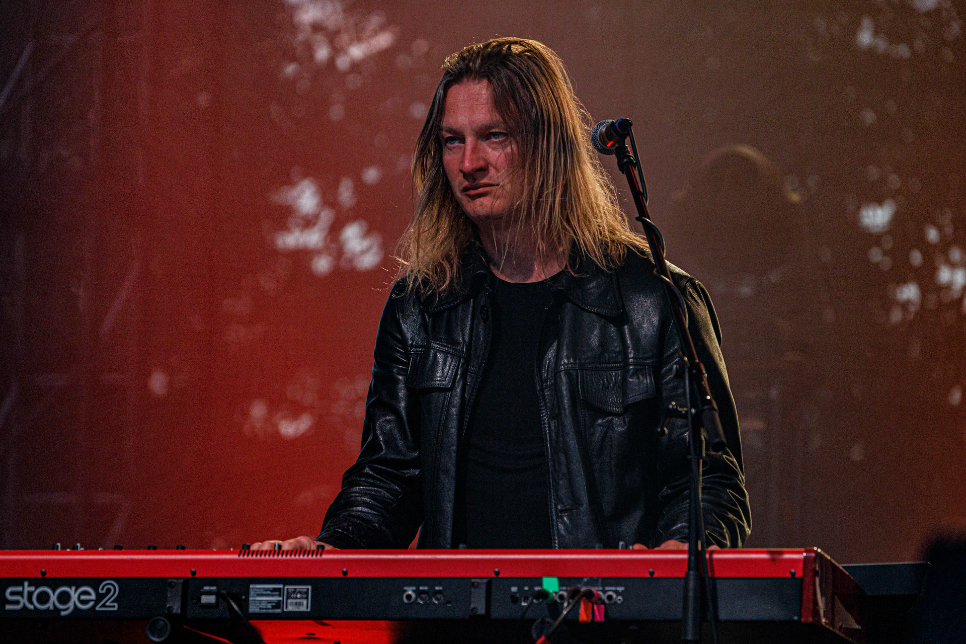 22.07.2022 Paradise Lost - warszawski koncert na letniej scenie klubu Progresja.Knock Out Production, Nuclear Blast, n/z Nick Holmes – wokal,n/z Gregor Mackintosh – gitara prowadząca,n/z Aaron Aedy – gitara rytmiczna,n/z Steve Edmondson – gitara basowa,n/z Waltteri Vayrynen – perkusja,Produkcja Knock Out Productions,Fot. Andrzej Wasilkiewicz/Reporter