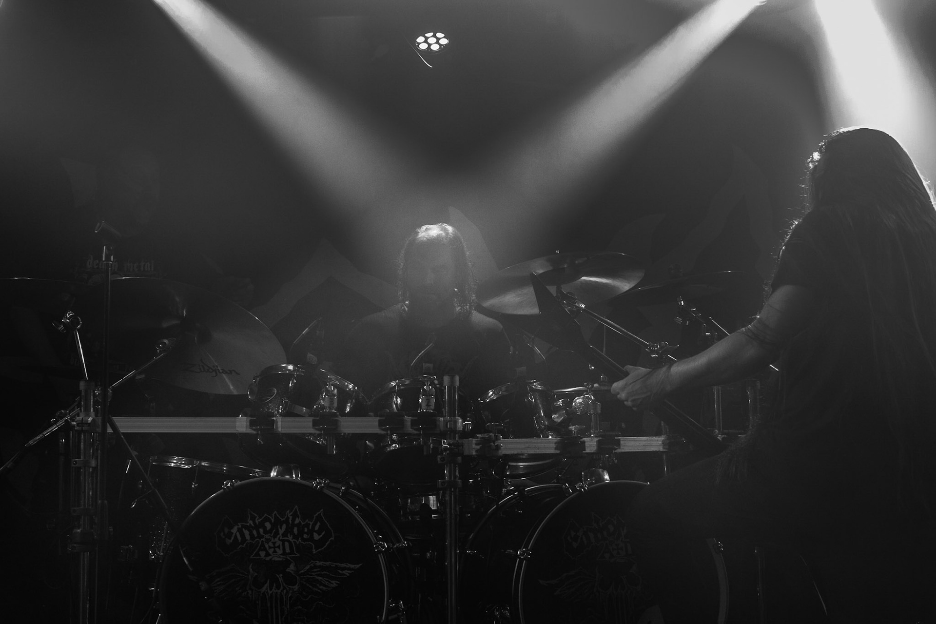 ENTOMBED A.D. - Death Metal, Sweden 
Lars Göran Petrov Vocals
Olle Dahlstedt Drums
Nico Elgstrand Guitars
Guilherme Miranda Guitars
Victor Brandt Bass
Century Media Records
WiniaryBookings
fot.Andrzej kaziq Wasilkiewicz/Reporter