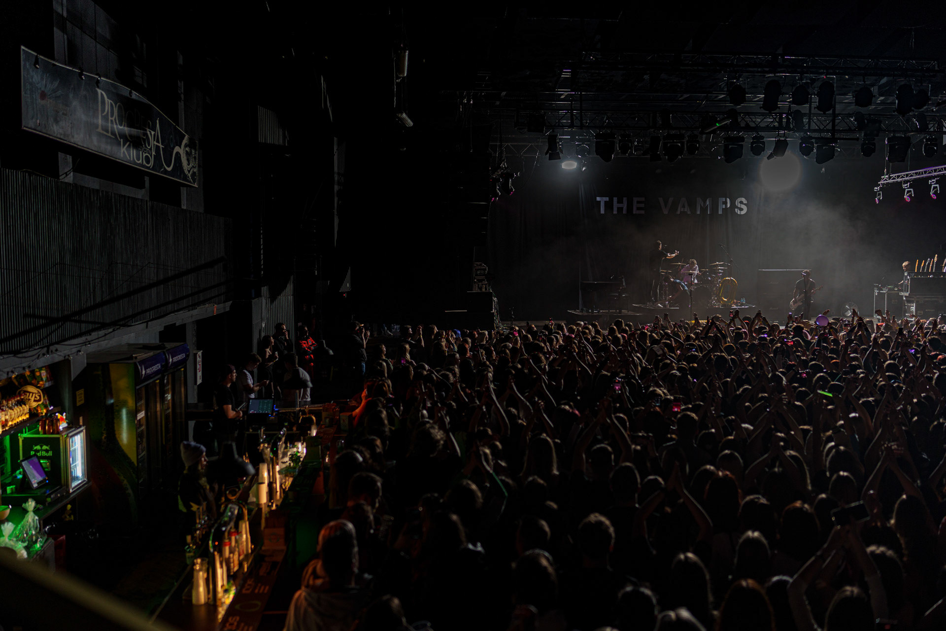 27.03.2023 - The Vamps - Warszawa klub Progresja. Winiary Bookings. fot. Andrzej Wasilkiewicz/Reporter