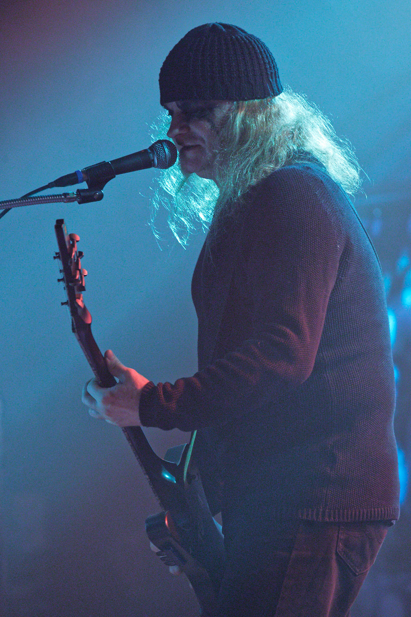 koncert Triptykon, voc. git. Tom Gwarrior, Thomas Gabriel Fischer, Szwajcaria fot. Andrzej Wasilkiewicz/Reporter