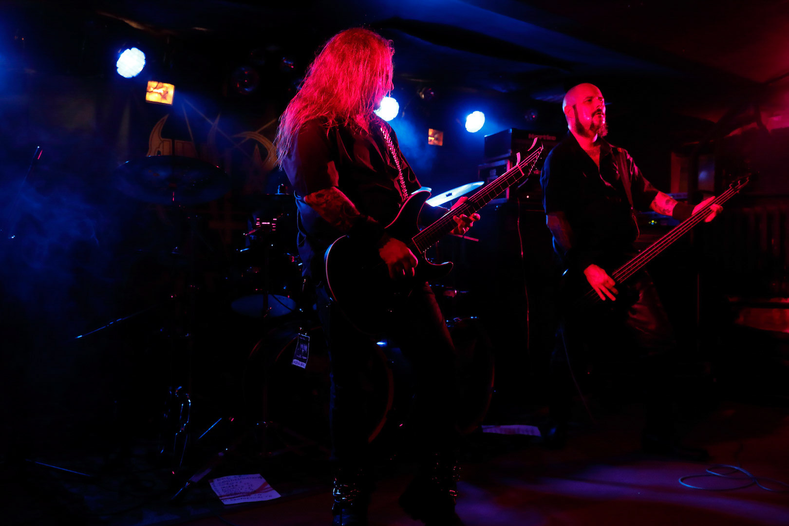 Christ Agony Legacy tour 2017 Warszawa  VooDoo klub Cezary Cezar Augustynowicz
Tomasz Reyash Rejek